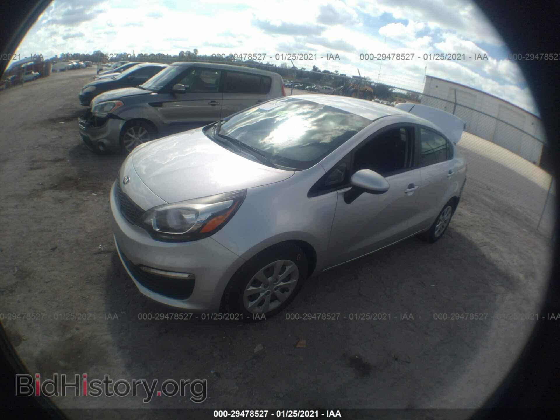 2016 KIA RIO - VIN: KNADM4A36G6546246 - Фото 2