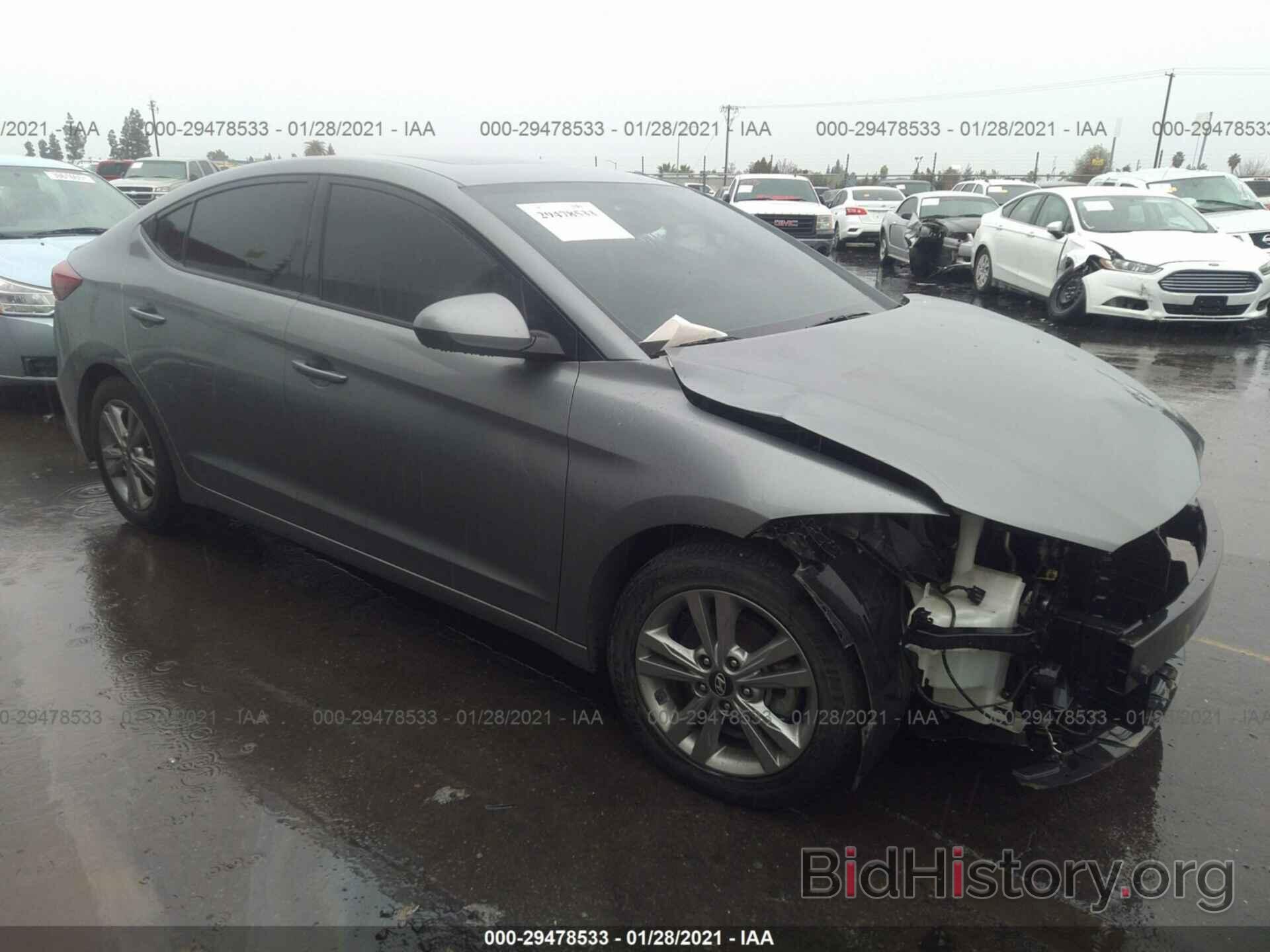 Photo KMHD84LF5JU556201 - HYUNDAI ELANTRA 2018