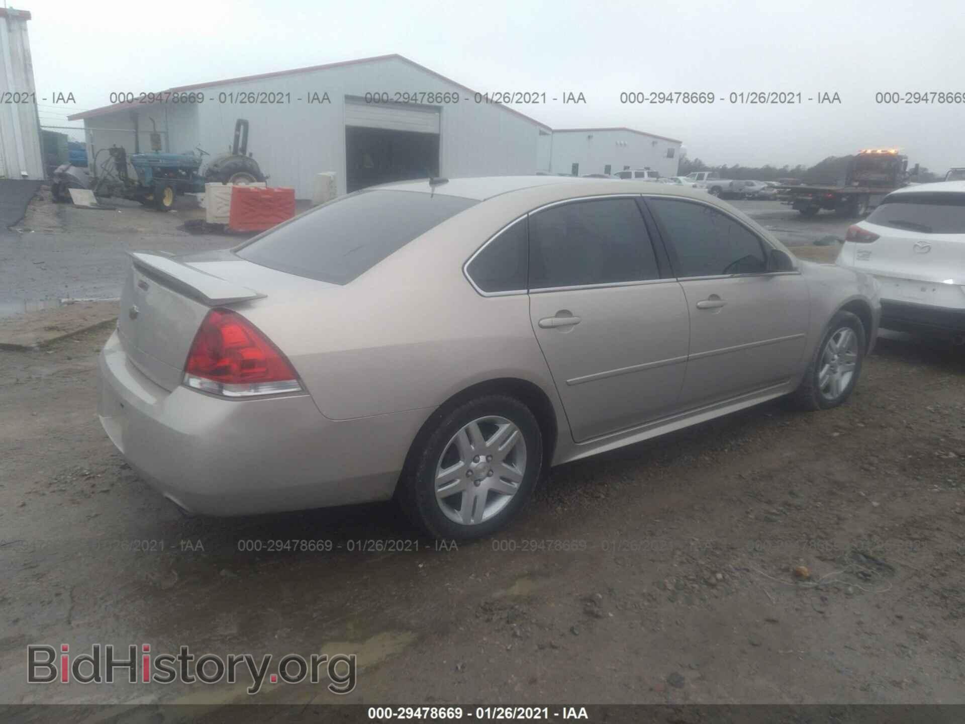 2012 CHEVROLET IMPALA - VIN: 2G1WG5E39C1273848 - Photo 4