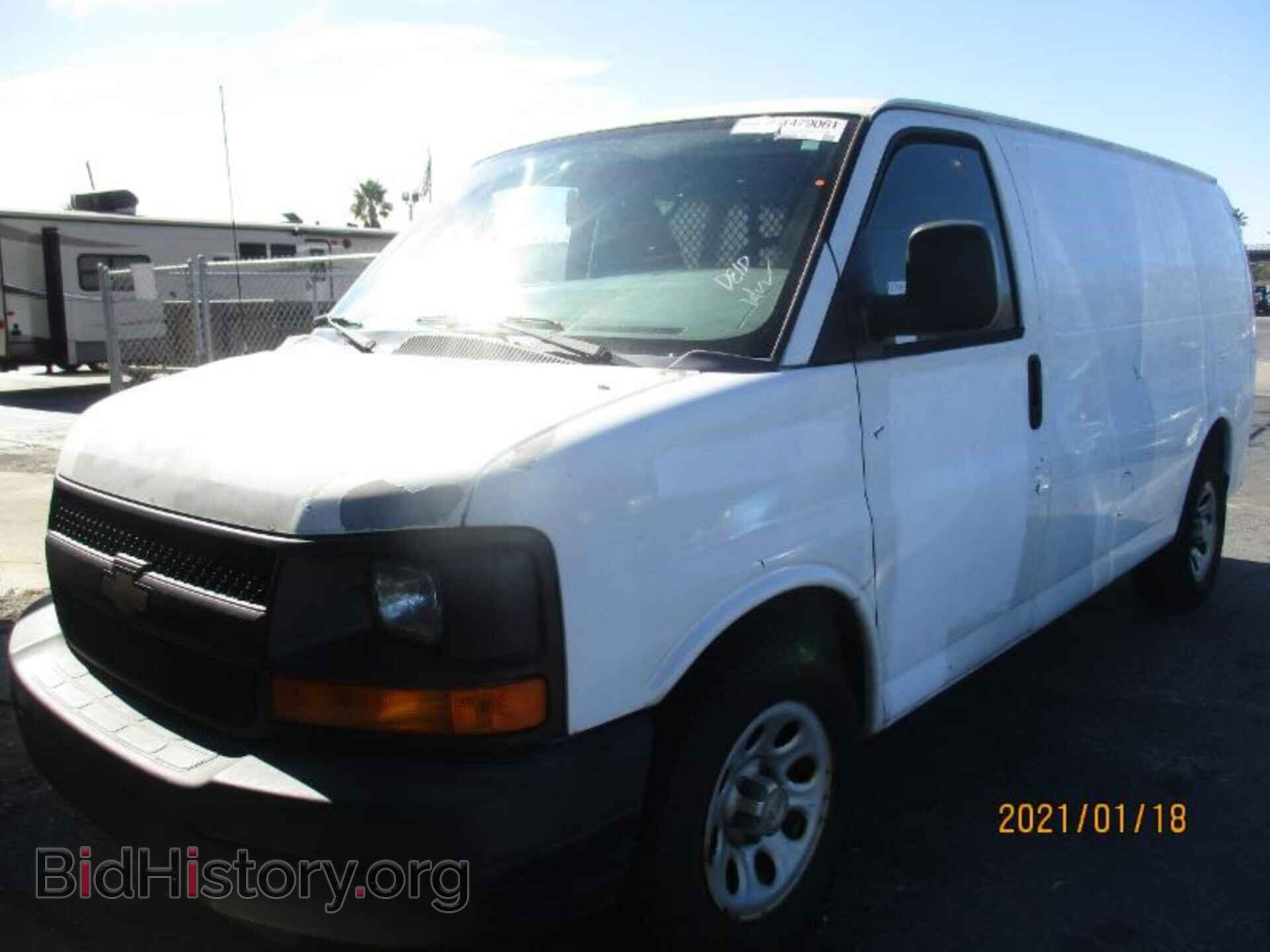 Photo 1GCSGAFX8C1138379 - CHEVROLET EXPRESS CARGO VAN 2012