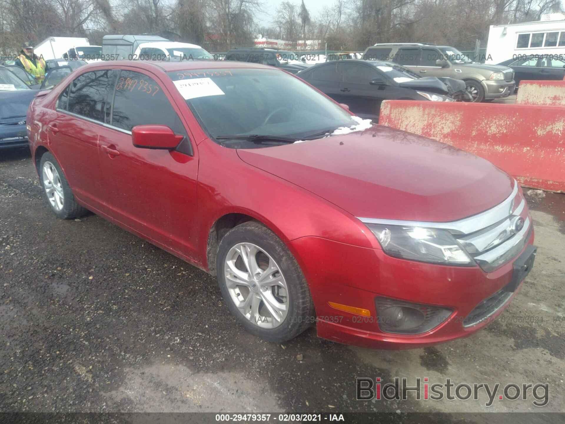 Photo 3FAHP0HA0CR409718 - FORD FUSION 2012