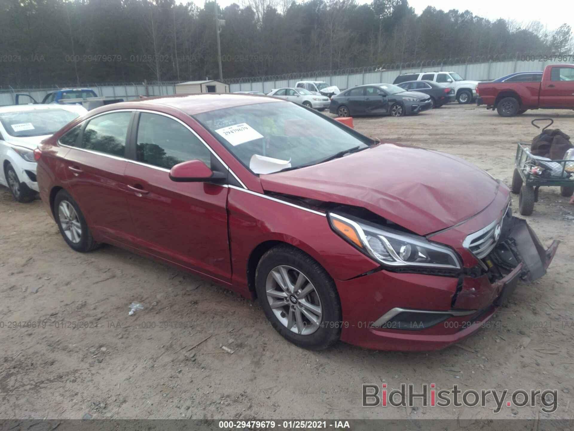 Фотография 5NPE24AF6GH344049 - HYUNDAI SONATA 2016