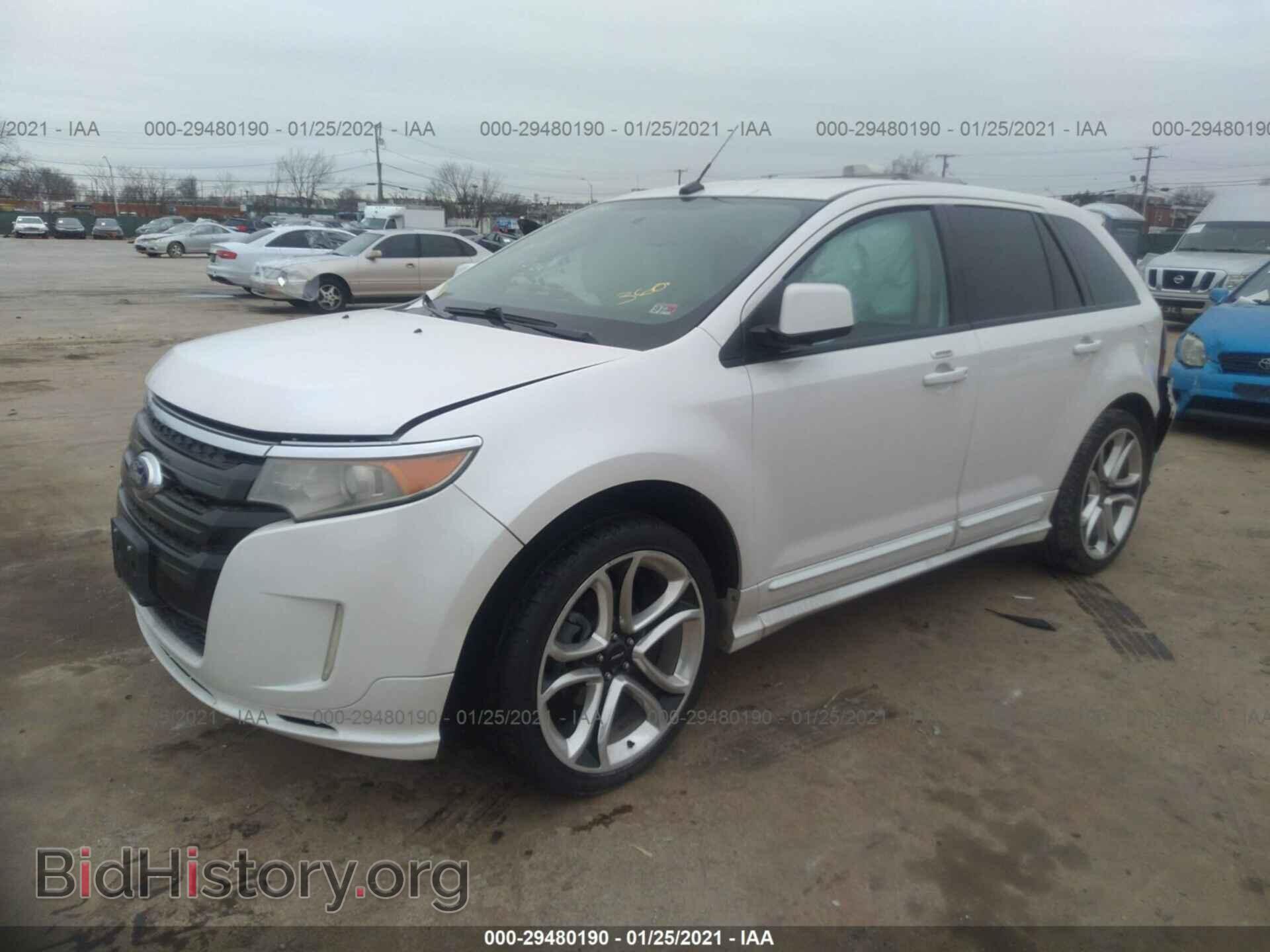 2011 FORD EDGE - VIN: 2FMDK3AK5BBA17418 - Фото 2