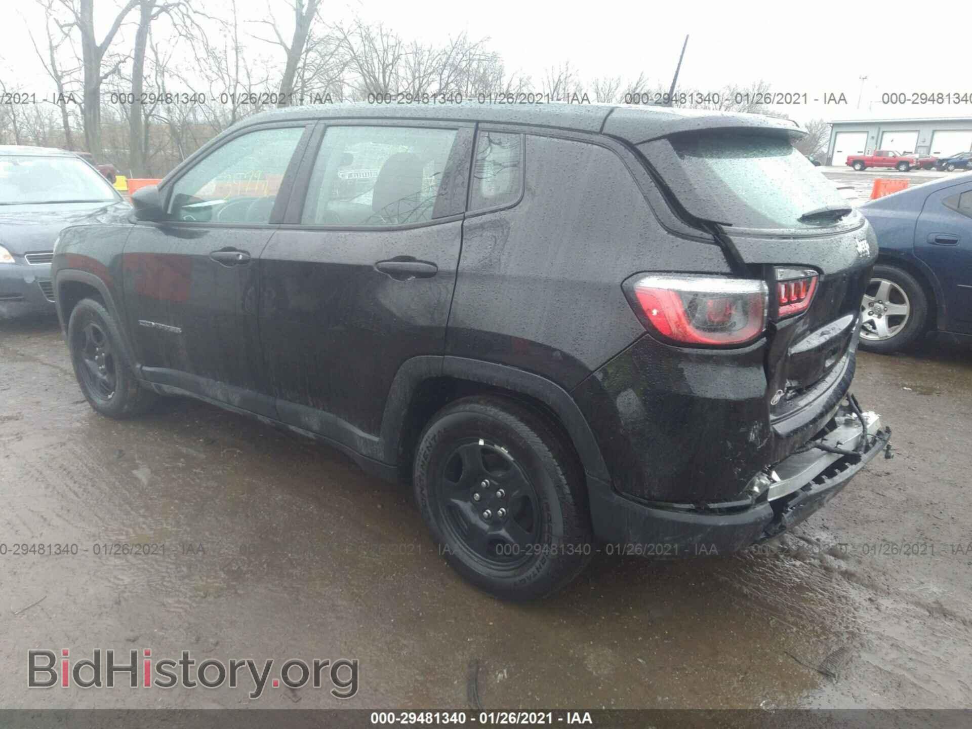 2020 JEEP COMPASS - VIN: 3C4NJCAB7LT247849 - Фото 3
