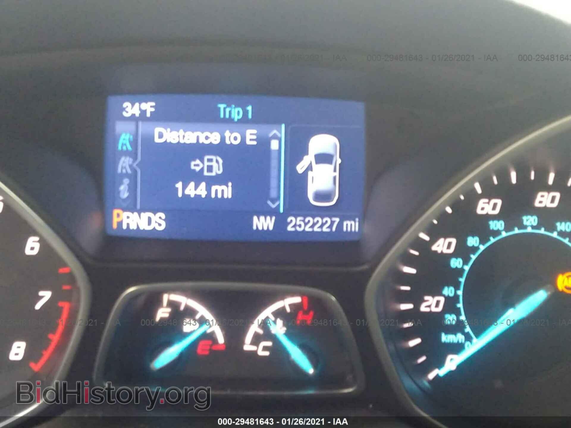 2014 FORD ESCAPE - VIN: 1FMCU9GX4EUA65261 - Фото 7