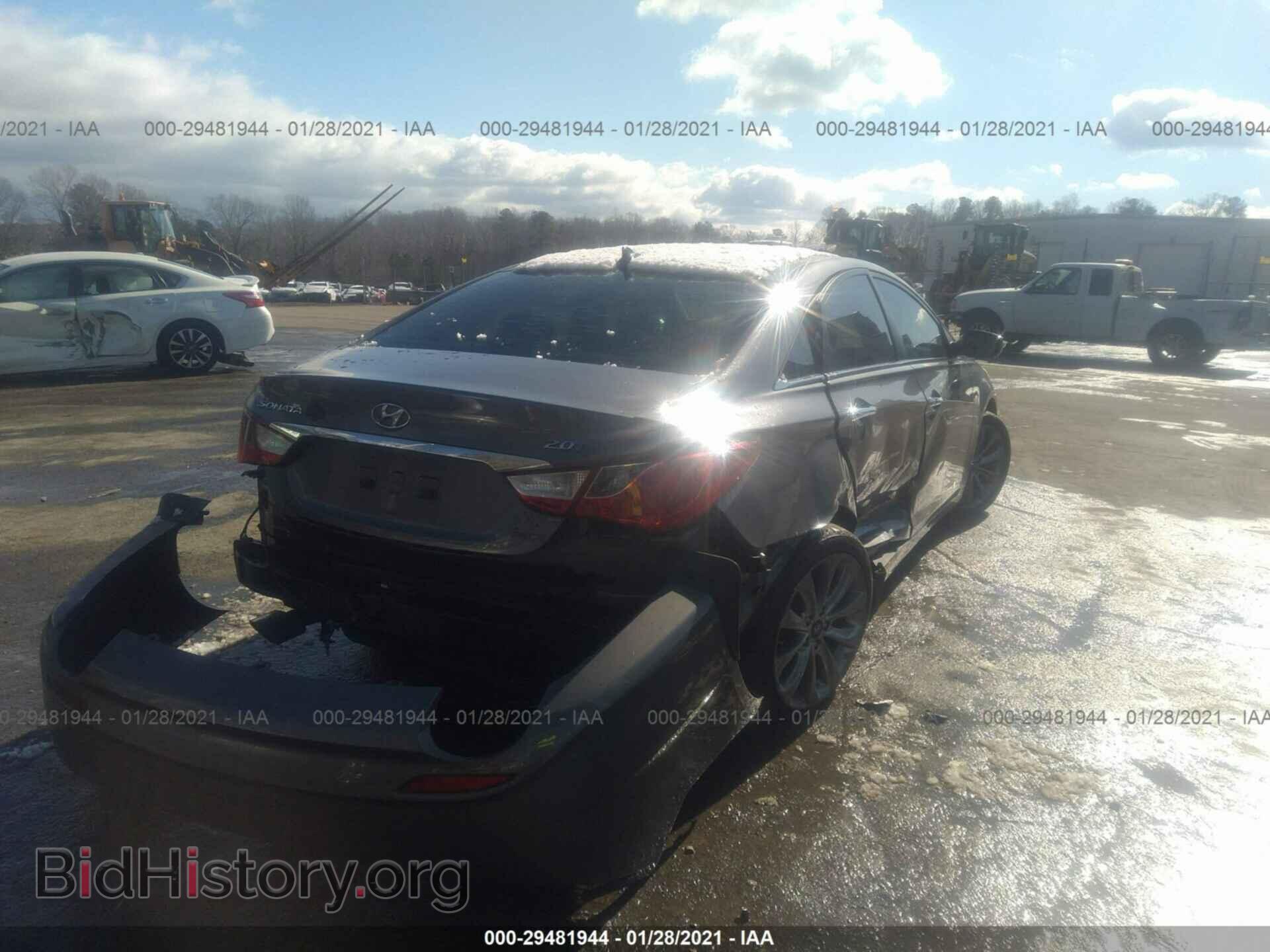 2012 HYUNDAI SONATA - VIN: 5NPEC4AB3CH326516 - Фото 4