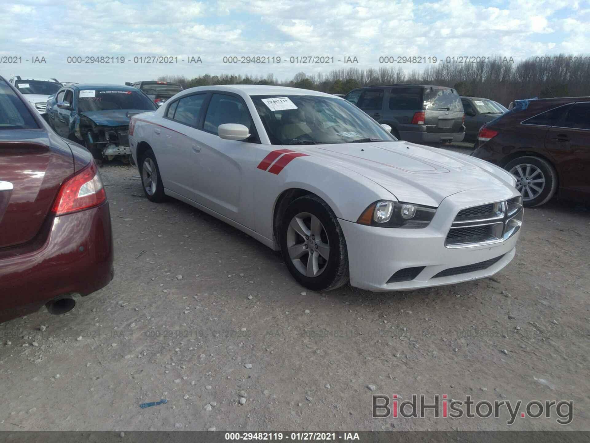 Photo 2C3CDXBG7DH603084 - DODGE CHARGER 2013