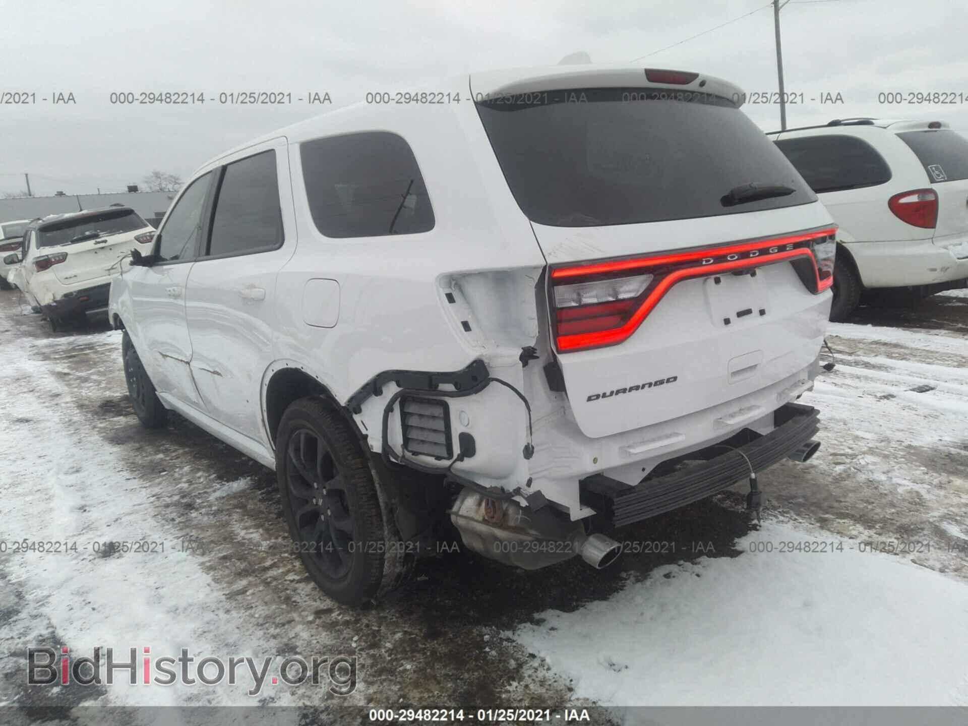2020 DODGE DURANGO - VIN: 1C4RDHAG9LC393859 - Фото 3