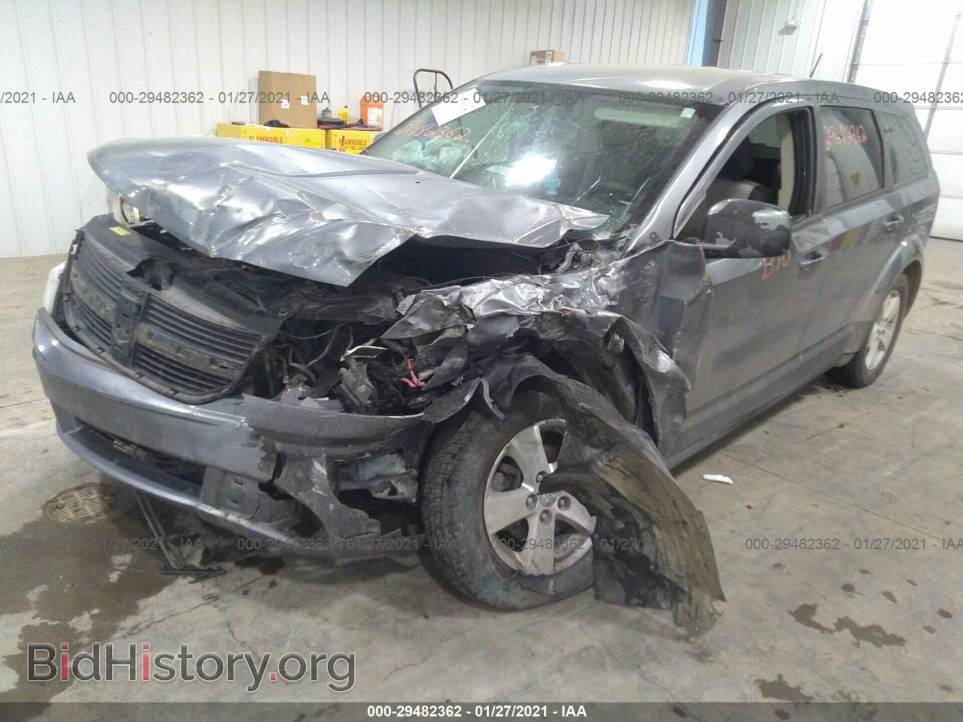 2009 DODGE JOURNEY - VIN: 3D4GG57VX9T158163 - Фото 2
