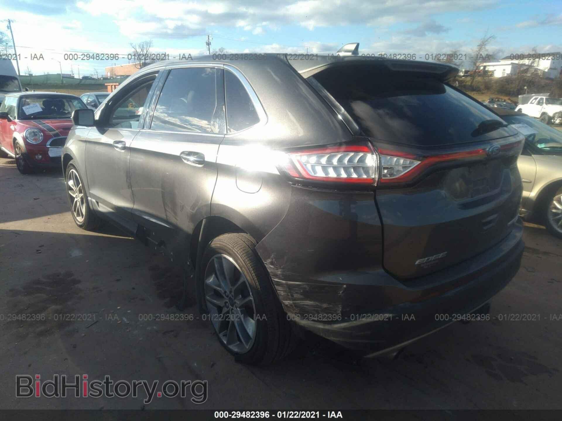 2016 FORD EDGE - VIN: 2FMPK4K91GBC49987 - Фото 3