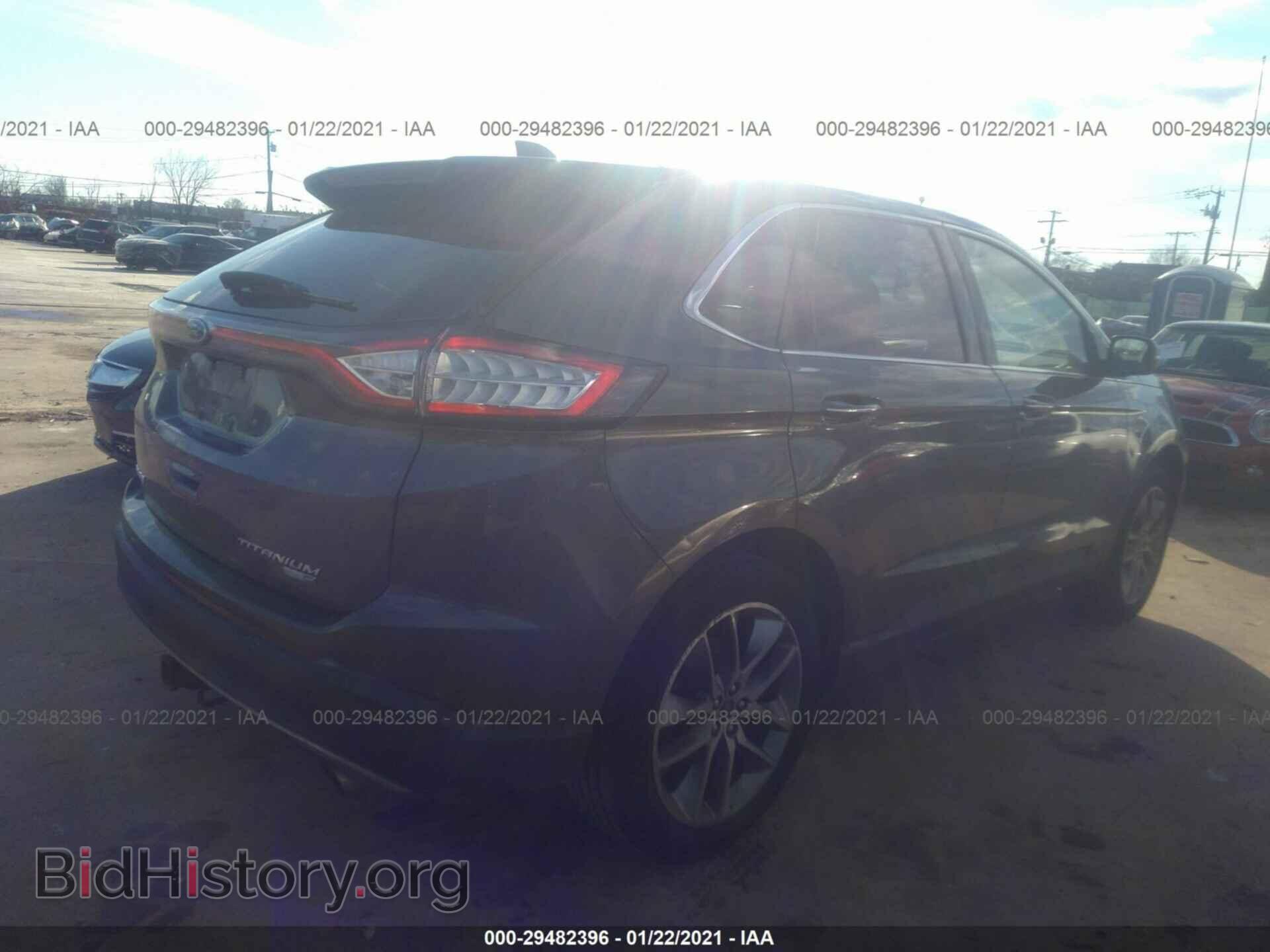 2016 FORD EDGE - VIN: 2FMPK4K91GBC49987 - Фото 4