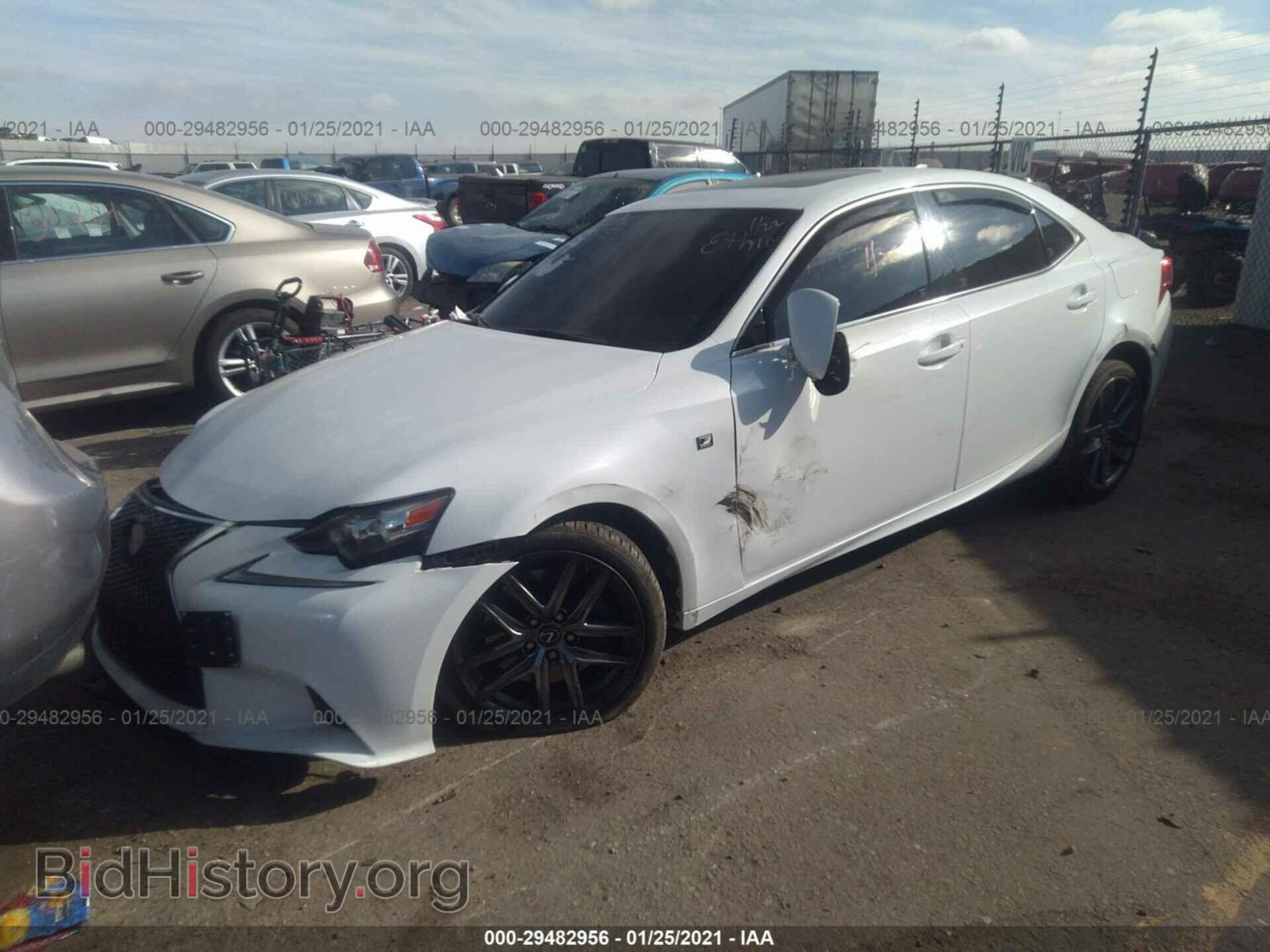2015 LEXUS IS 350 - VIN: JTHCE1D27F5007280 - Фото 2