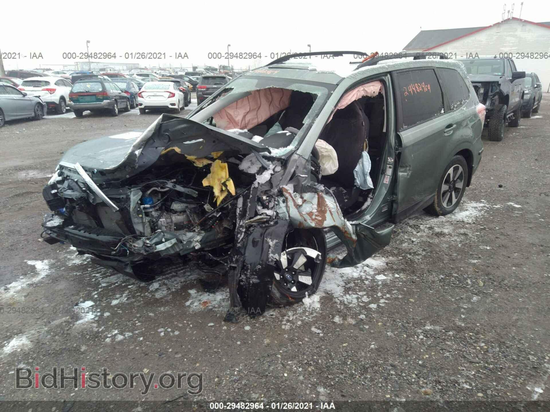 2018 SUBARU FORESTER - VIN: JF2SJAEC4JH518535 - Фото 2