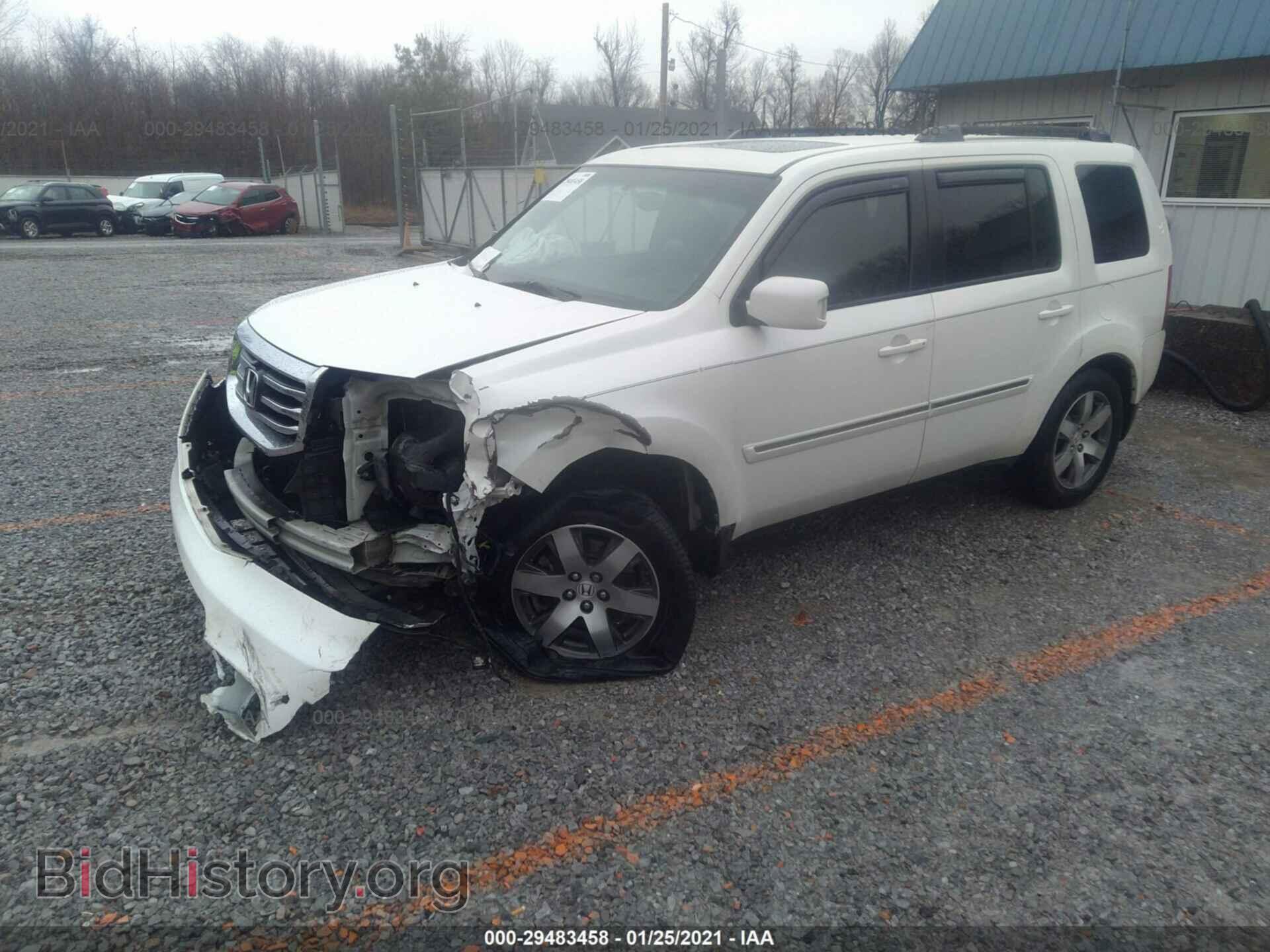 2013 HONDA PILOT - VIN: 5FNYF3H96DB021528 - Фото 2