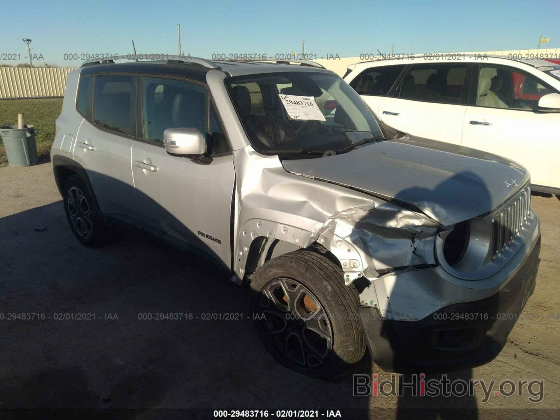 Photo ZACCJADB6JPH47562 - JEEP RENEGADE 2018