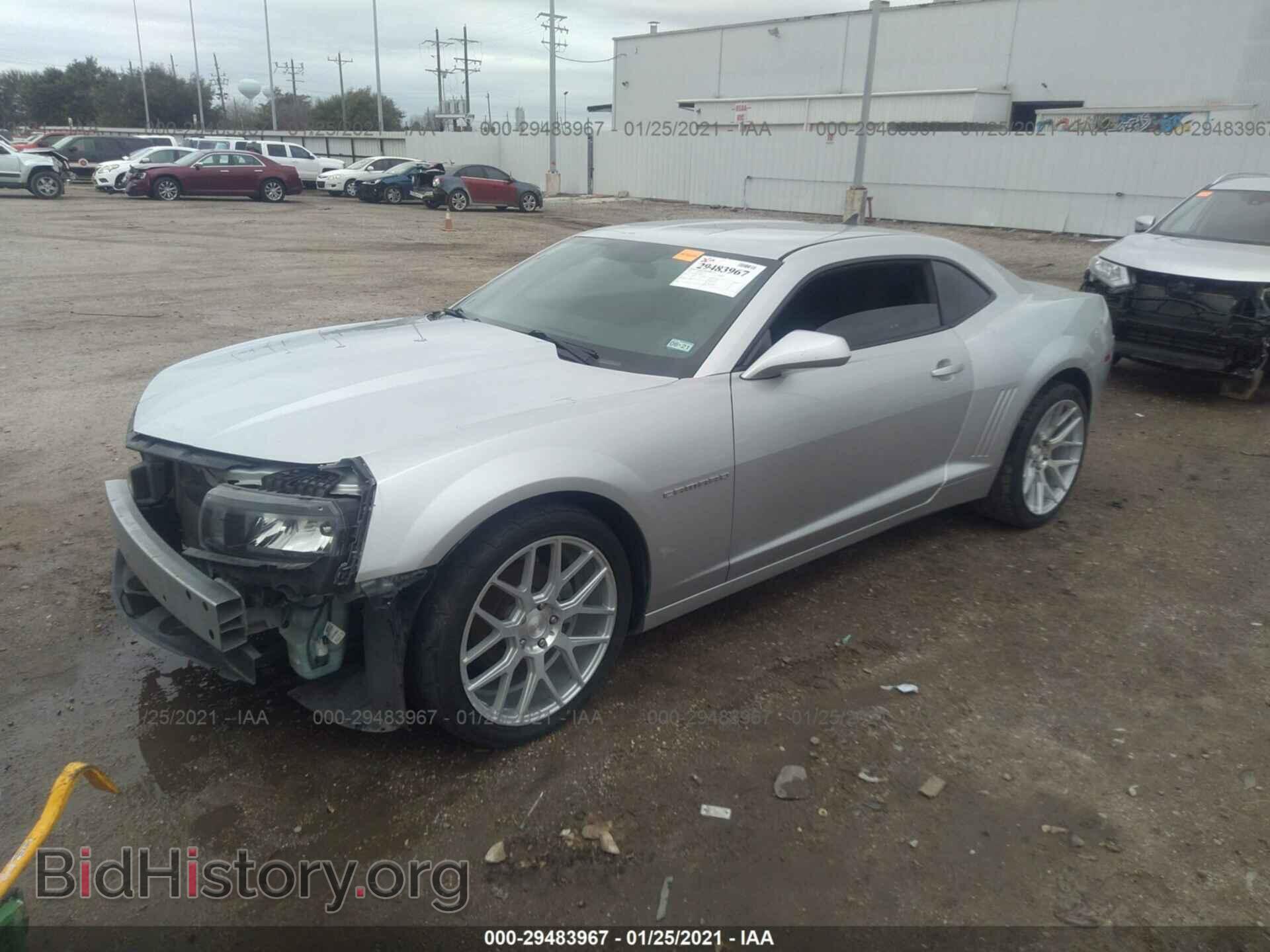2015 CHEVROLET CAMARO - VIN: 2G1FB1E36F9160095 - Фото 2