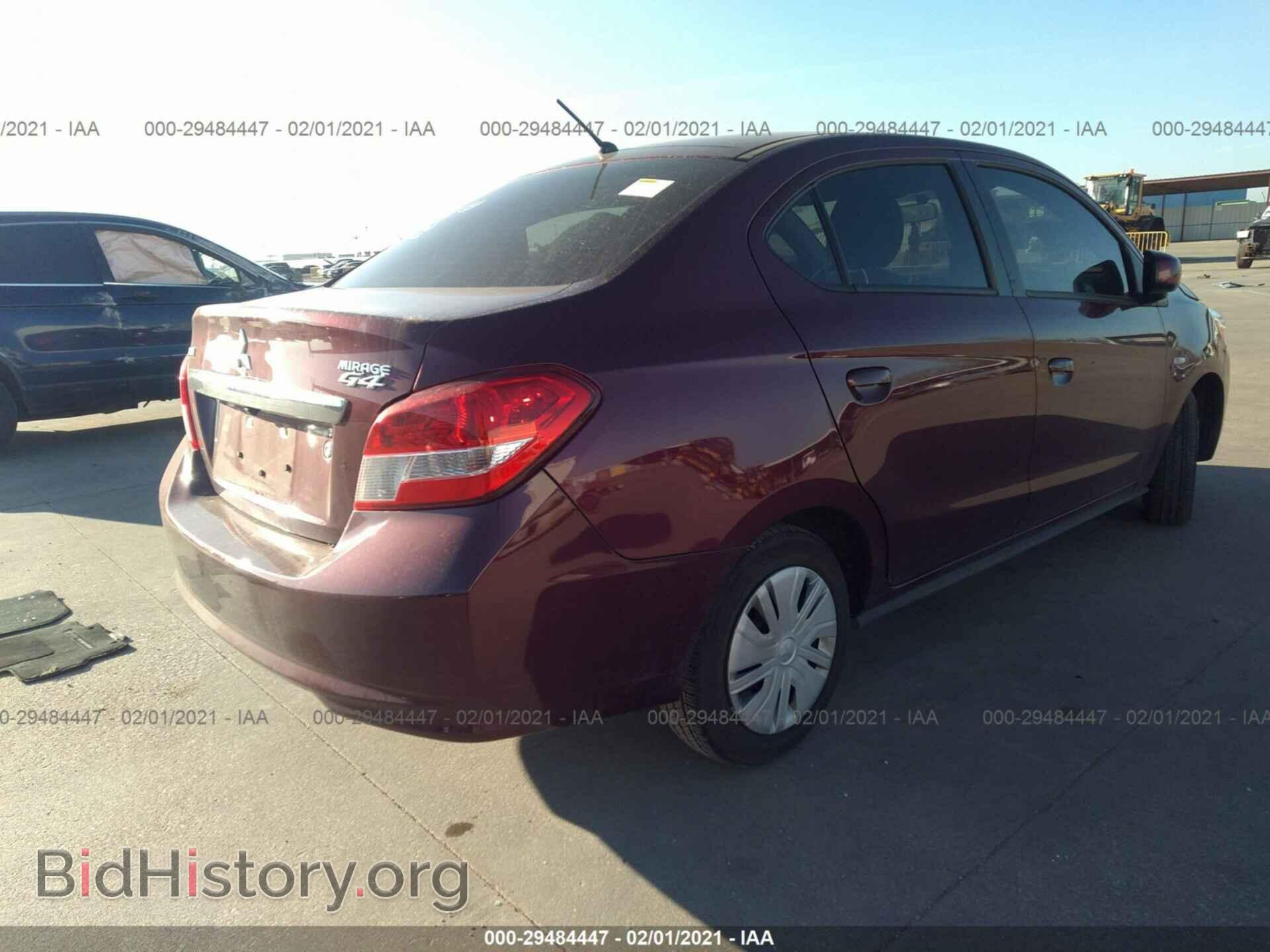2019 MITSUBISHI MIRAGE G4 - VIN: ML32F3FJ9KHF15436 - Фото 4