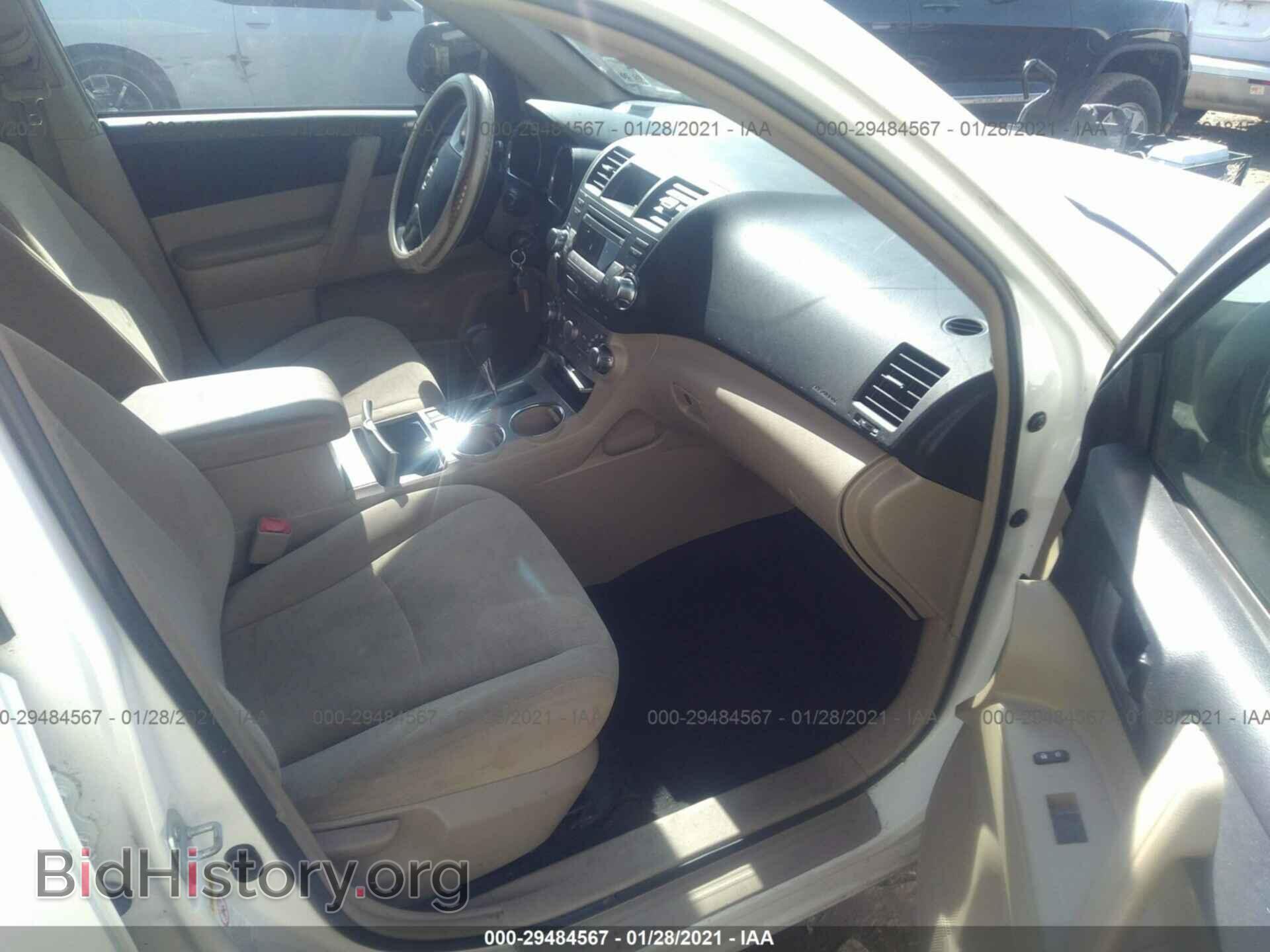 2012 TOYOTA HIGHLANDER - VIN: 5TDZK3EH8CS057940 - Фото 5