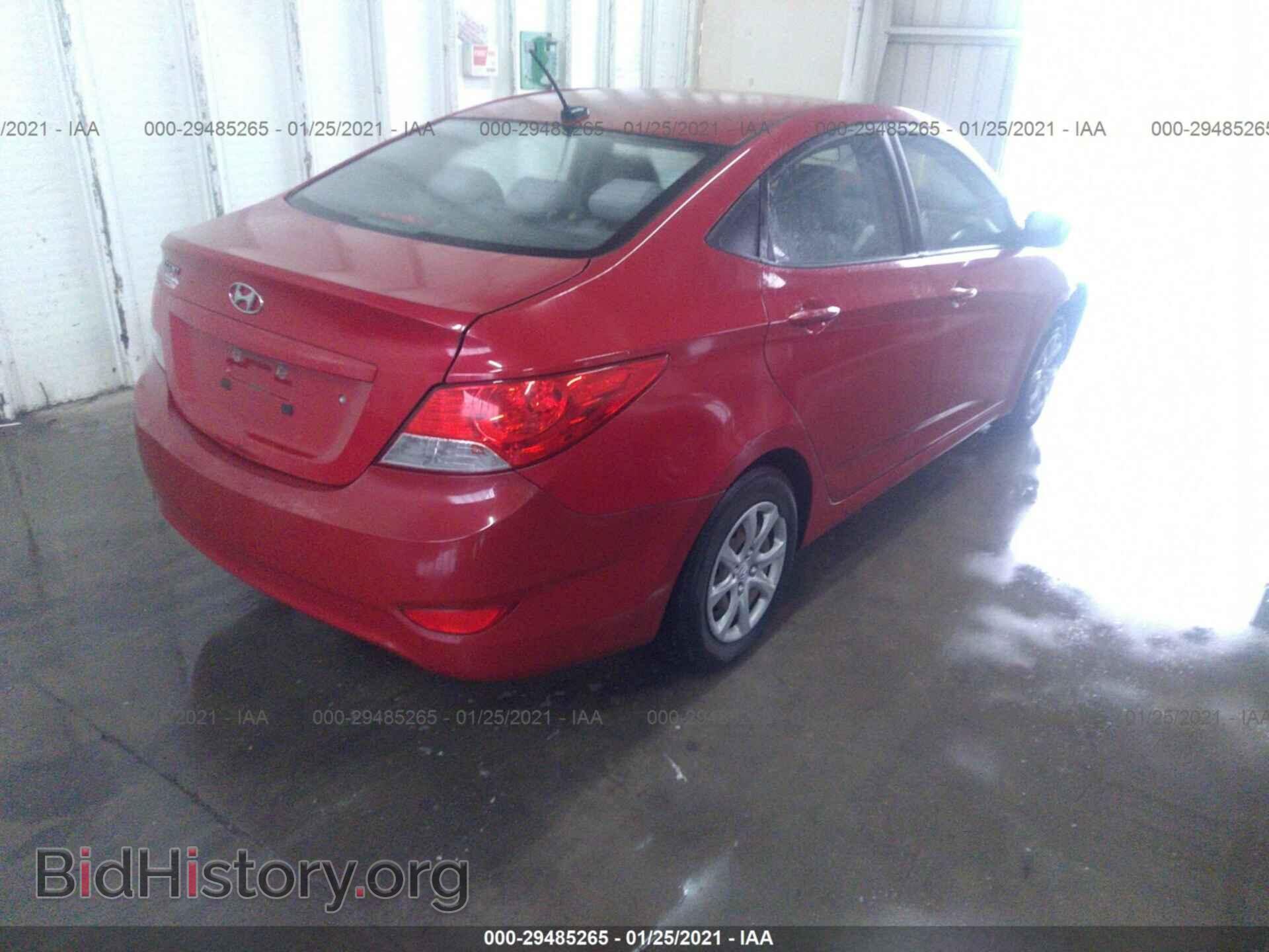 2012 HYUNDAI ACCENT - VIN: KMHCT4AEXCU160420 - Фото 4