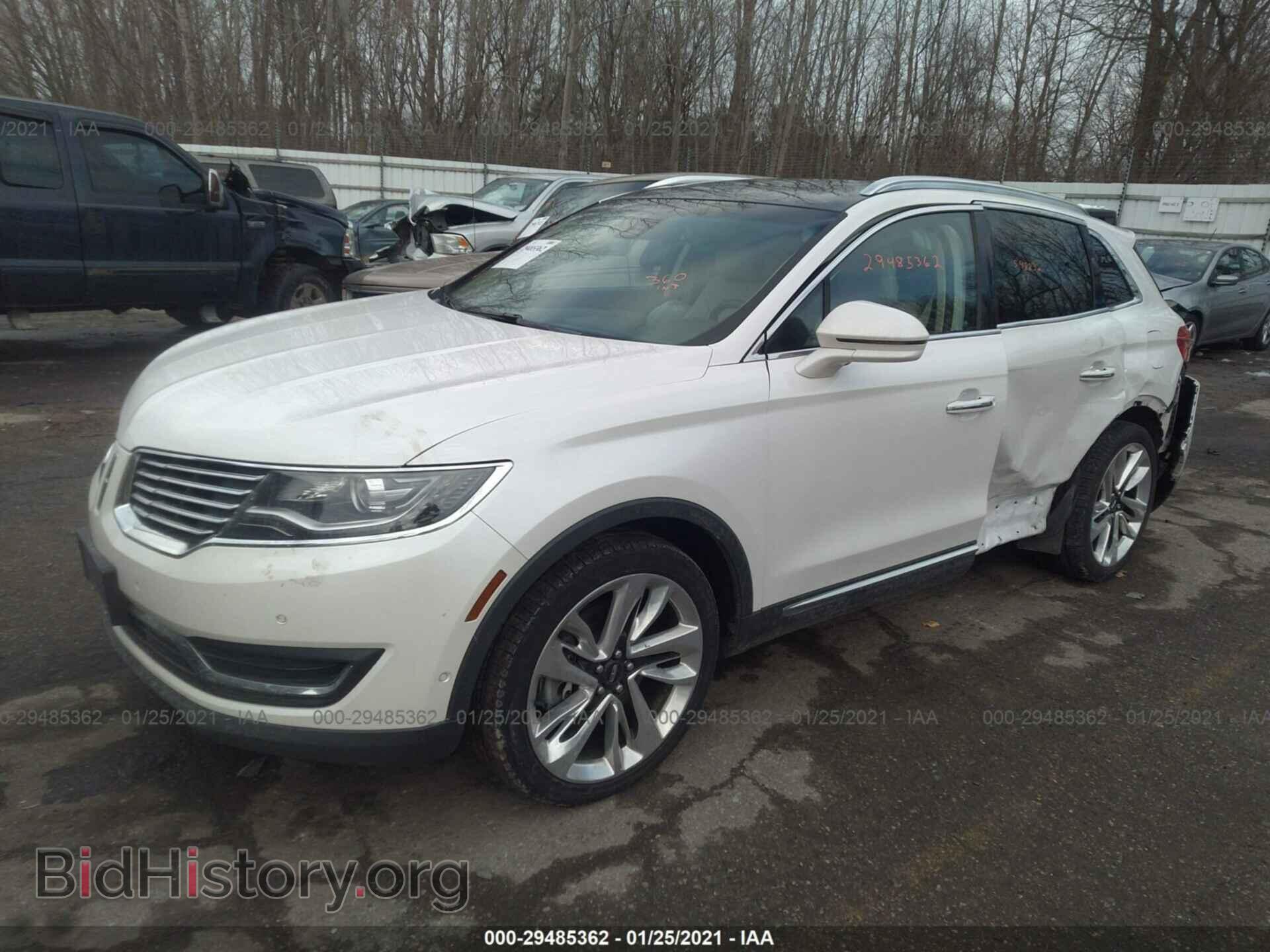 2016 LINCOLN MKX - VIN: 2LMTJ8LR1GBL82437 - Фото 2