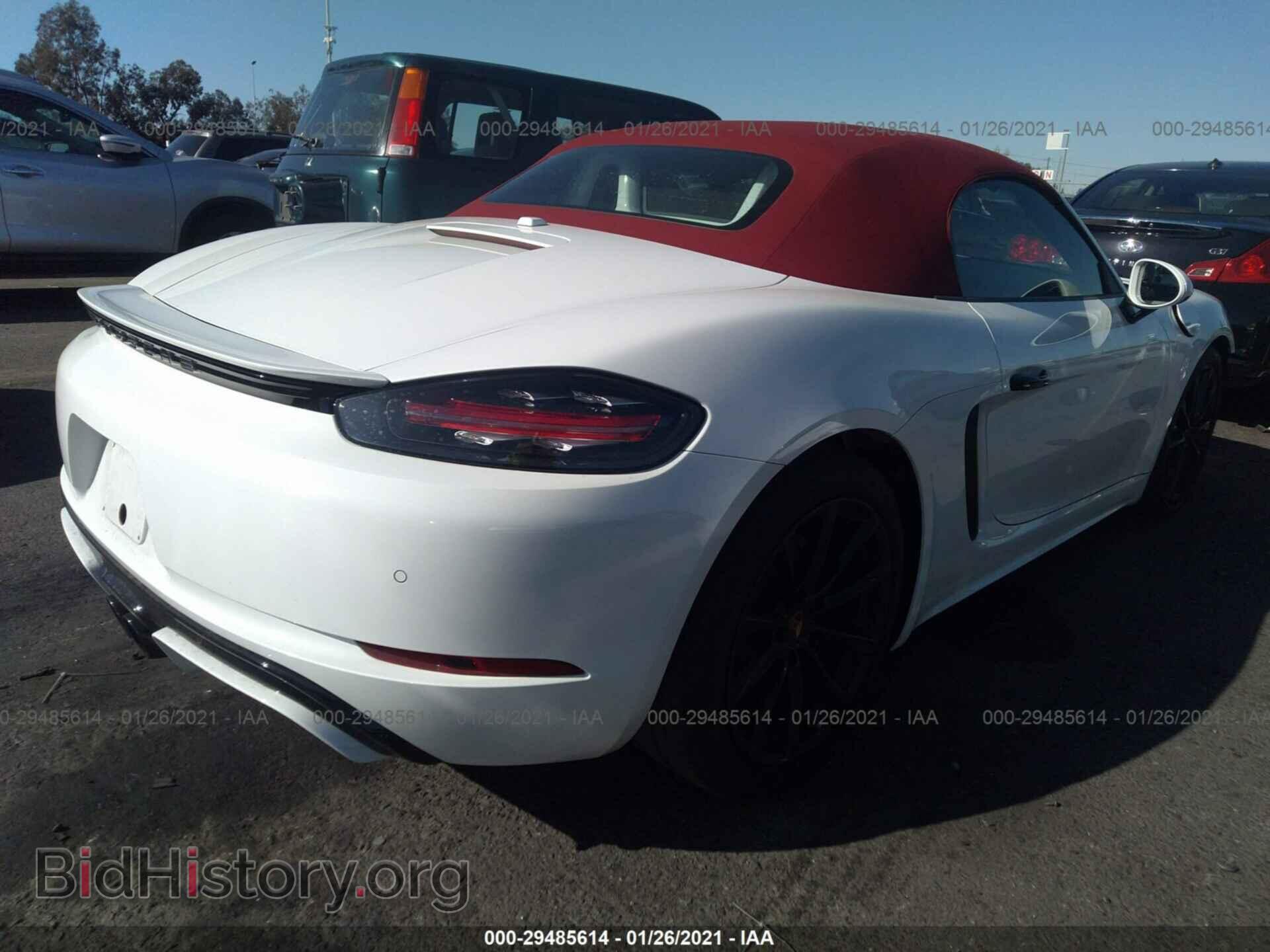 2018 PORSCHE 718 BOXSTER - VIN: WP0CA2A80JS210405 - Фото 4