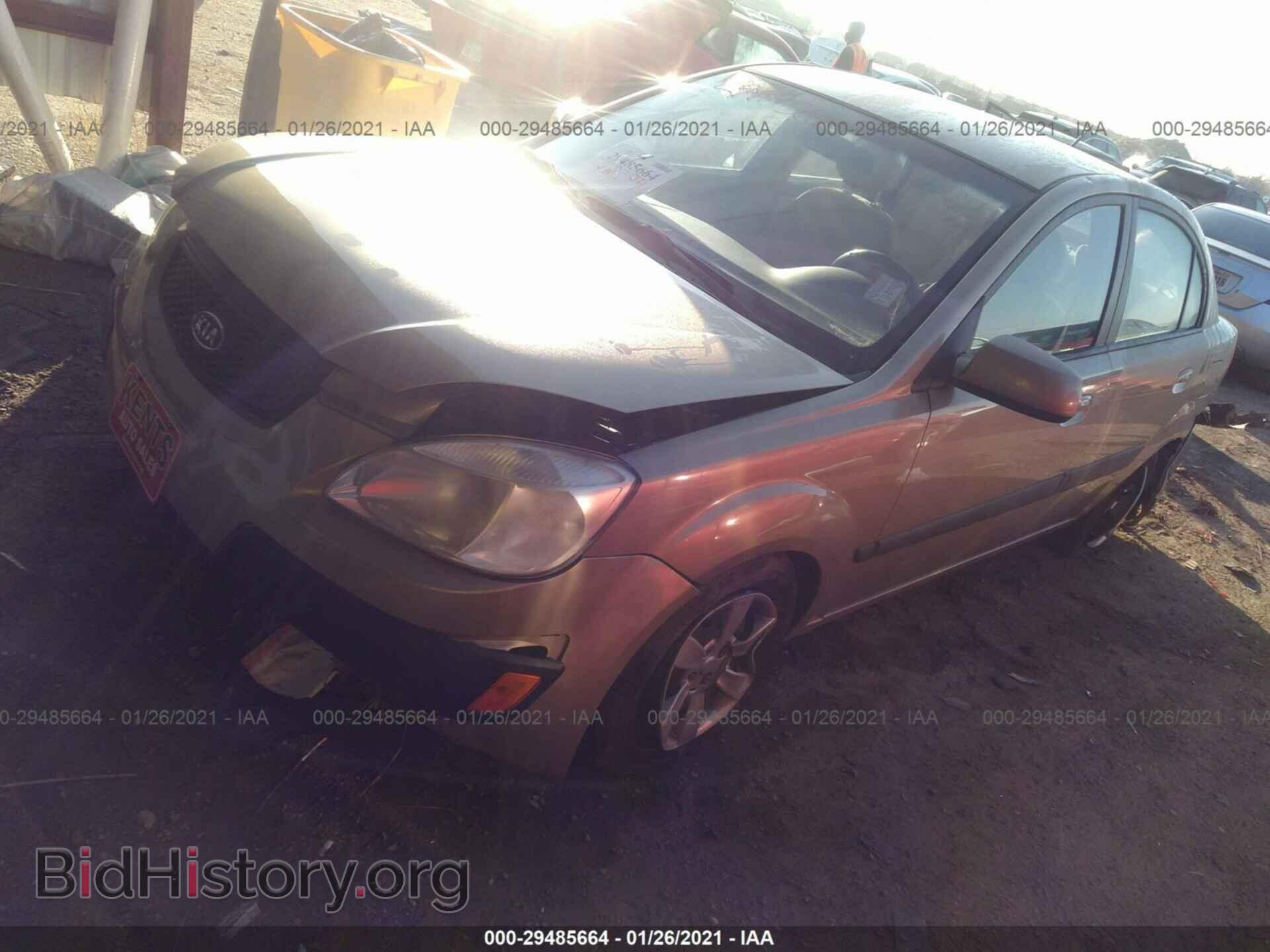 2007 KIA RIO - VIN: KNADE123476270563 - Фото 2