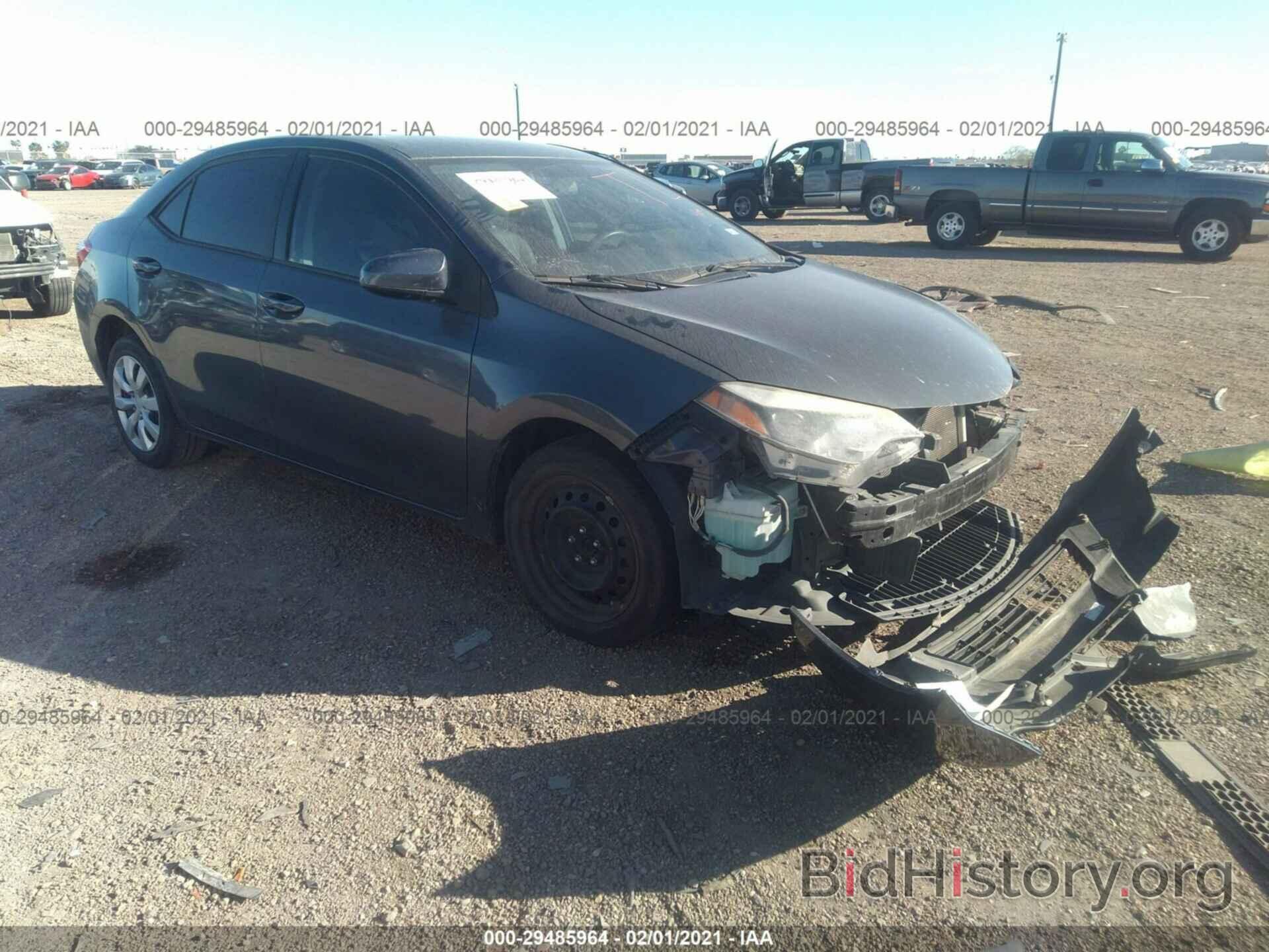 Photo 5YFBURHEXFP287458 - TOYOTA COROLLA 2015