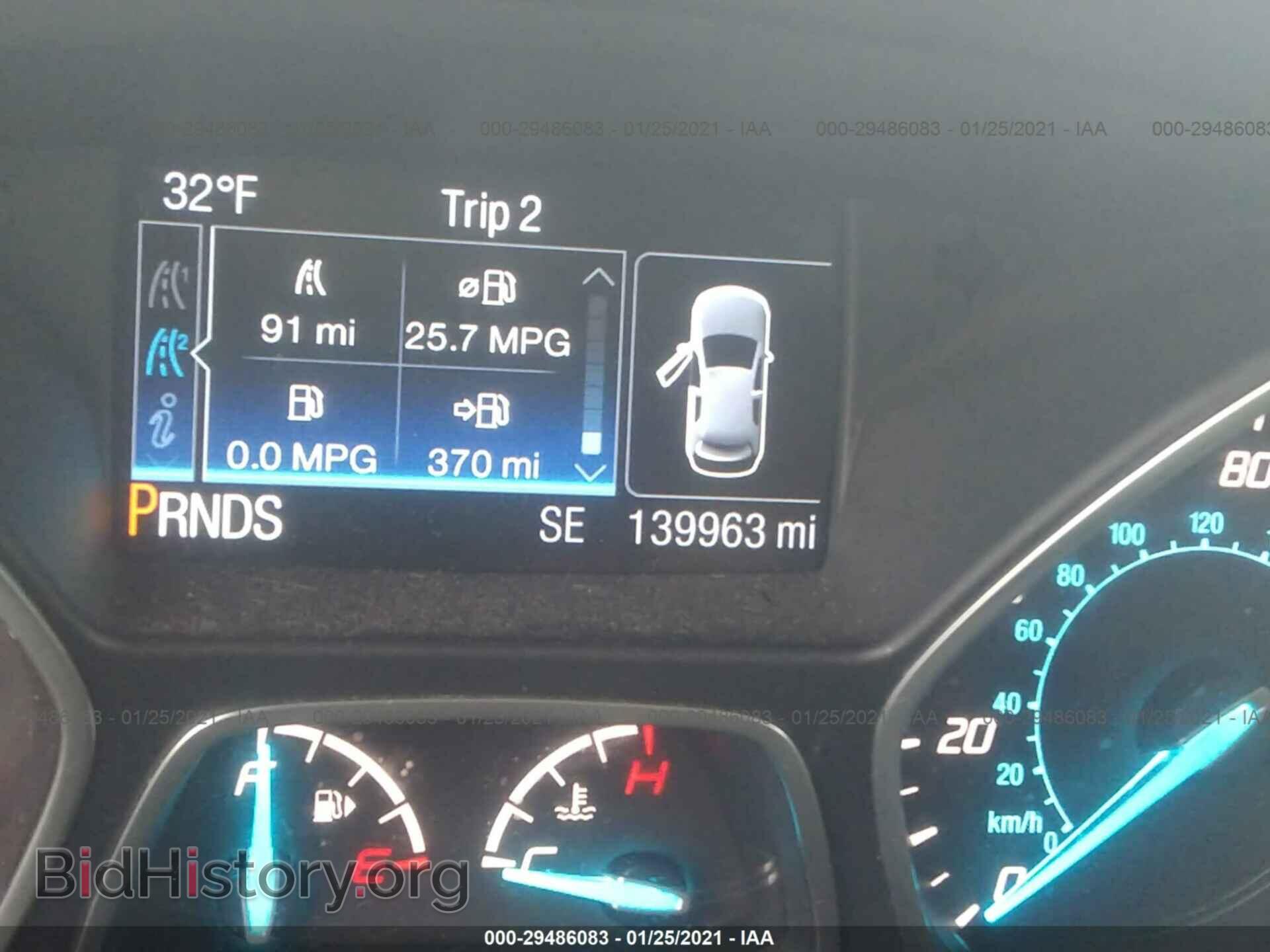 2015 FORD ESCAPE - VIN: 1FMCU0JX6FUA40352 - Фото 7