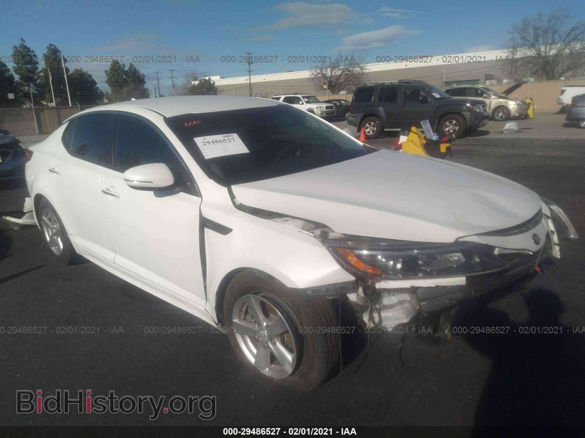 Фотография KNAGM4A76F5530942 - KIA OPTIMA 2015