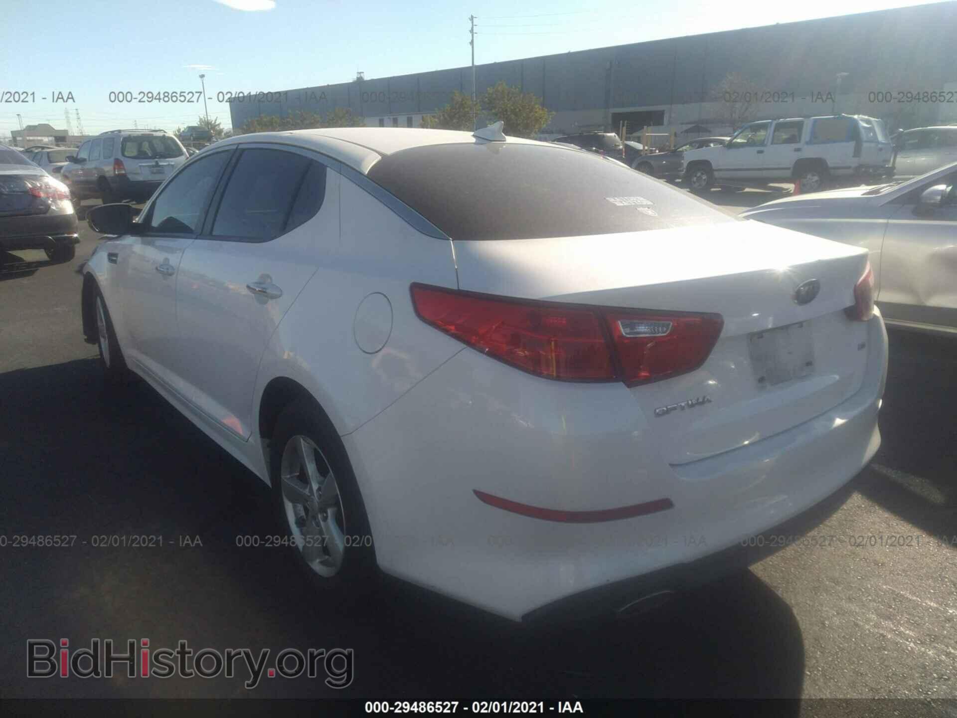 2015 KIA OPTIMA - VIN: KNAGM4A76F5530942 - Фото 3
