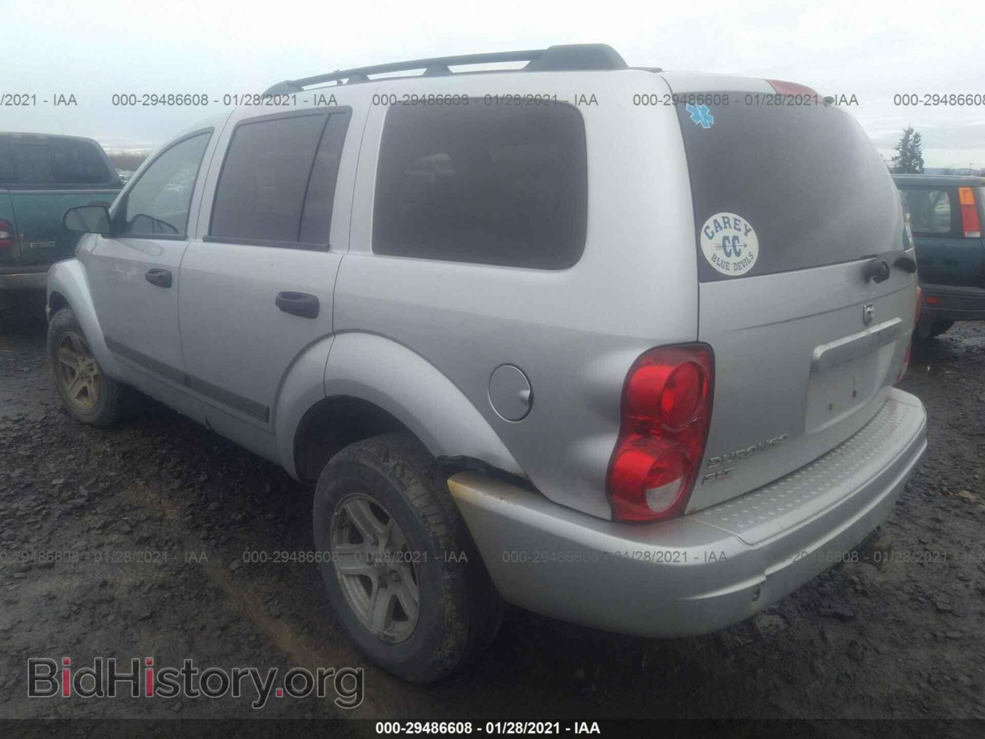 2006 DODGE DURANGO - VIN: 1D4HB48N86F165162 - Фото 3