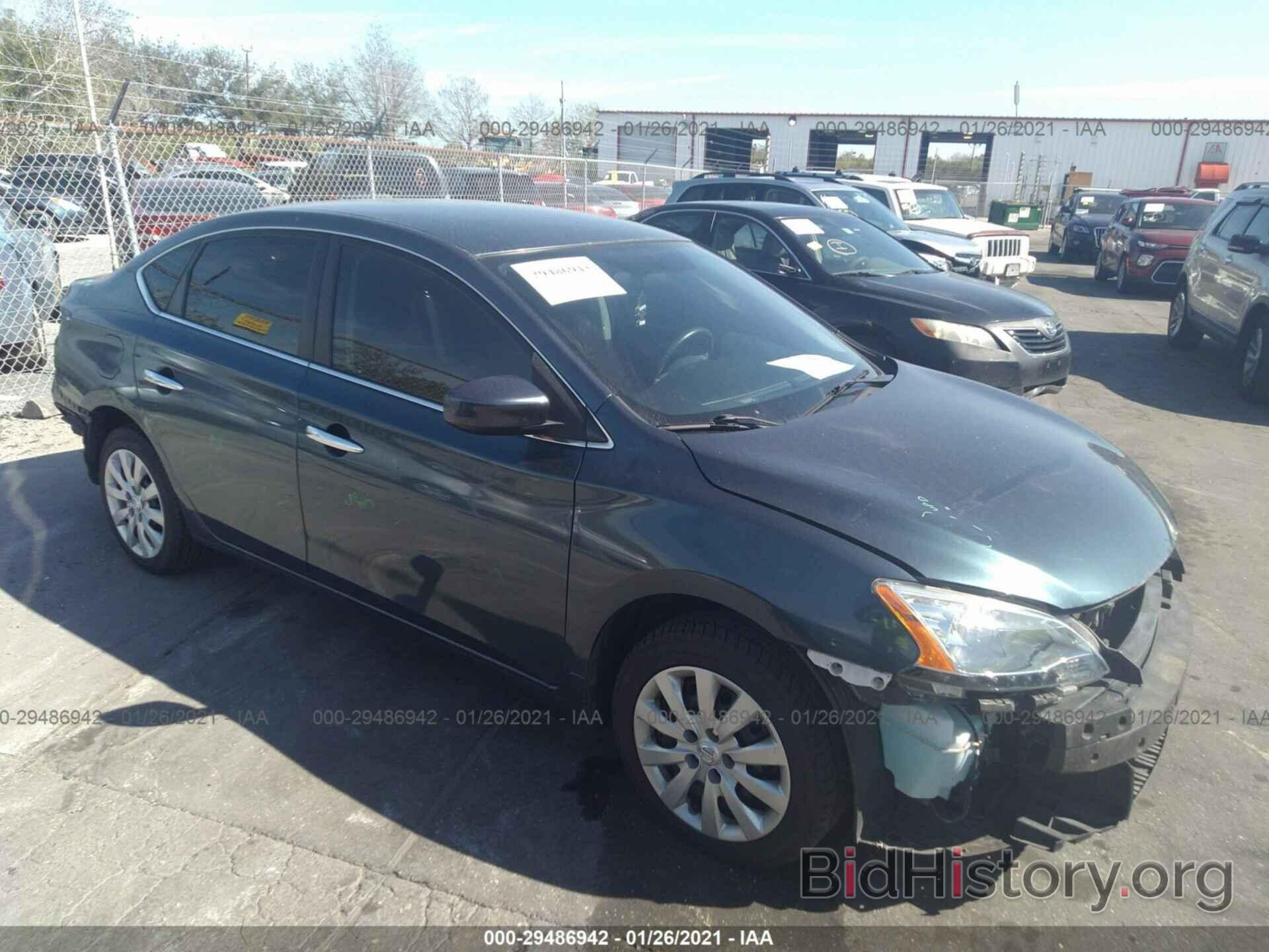 Photo 3N1AB7APXFY295466 - NISSAN SENTRA 2015