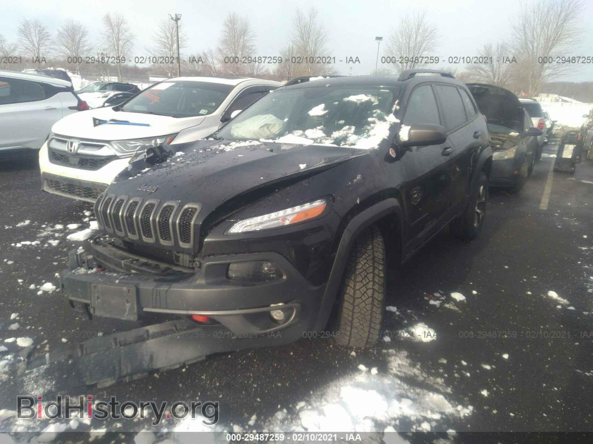 2014 JEEP CHEROKEE - VIN: 1C4PJMBS2EW291803 - Фото 2