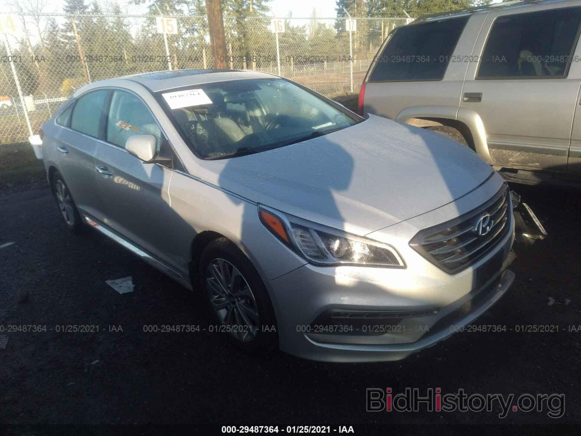 Photo 5NPE34AF2HH572158 - HYUNDAI SONATA 2017