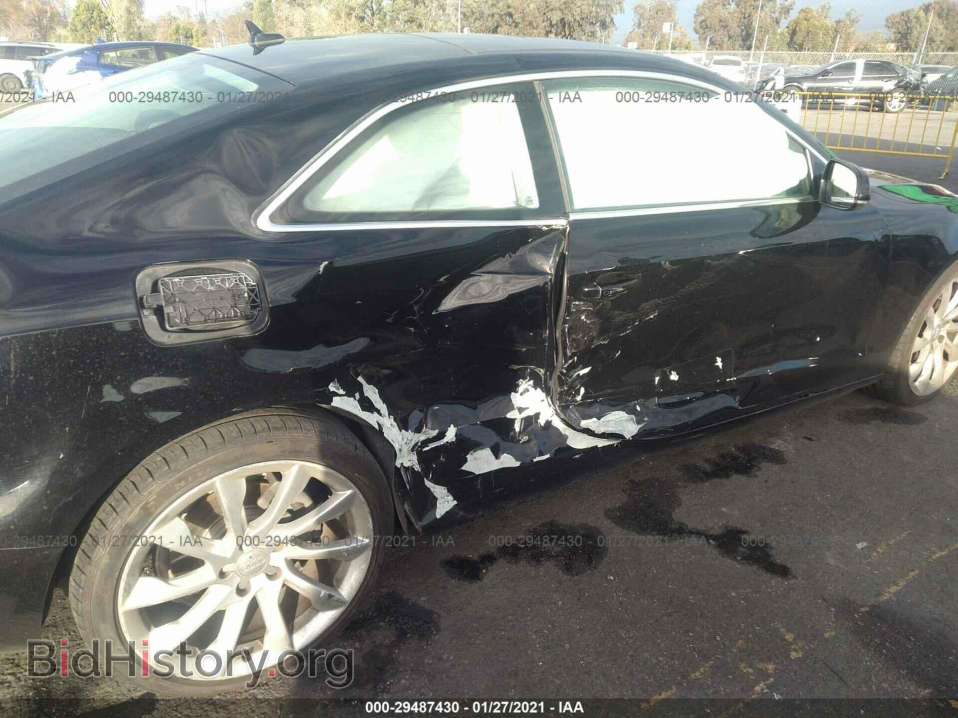 2013 AUDI A5 - VIN: WAULFAFRXDA036976 - Фото 6