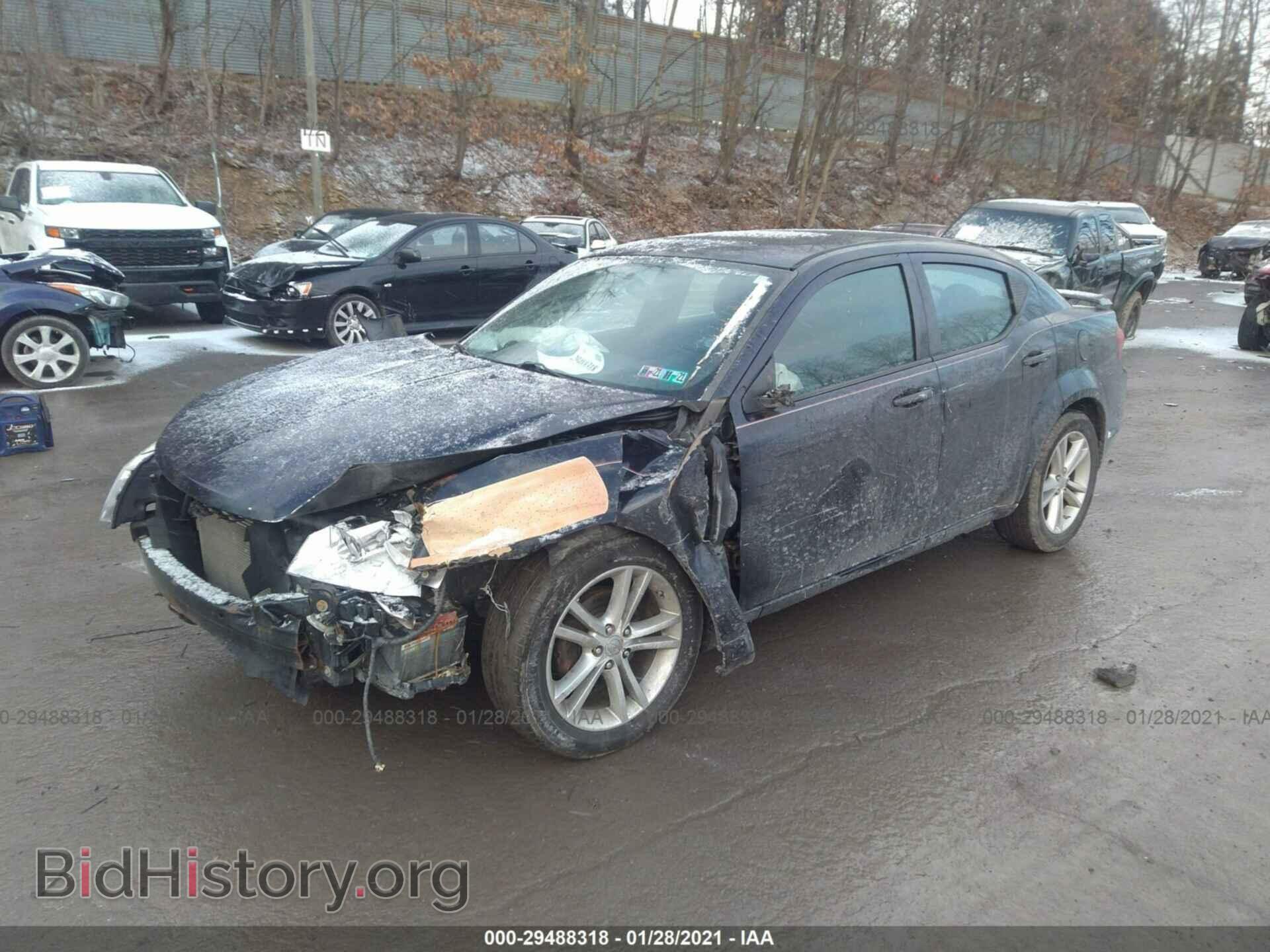 2011 DODGE AVENGER - VIN: 1B3BD1FG6BN510920 - Фото 2