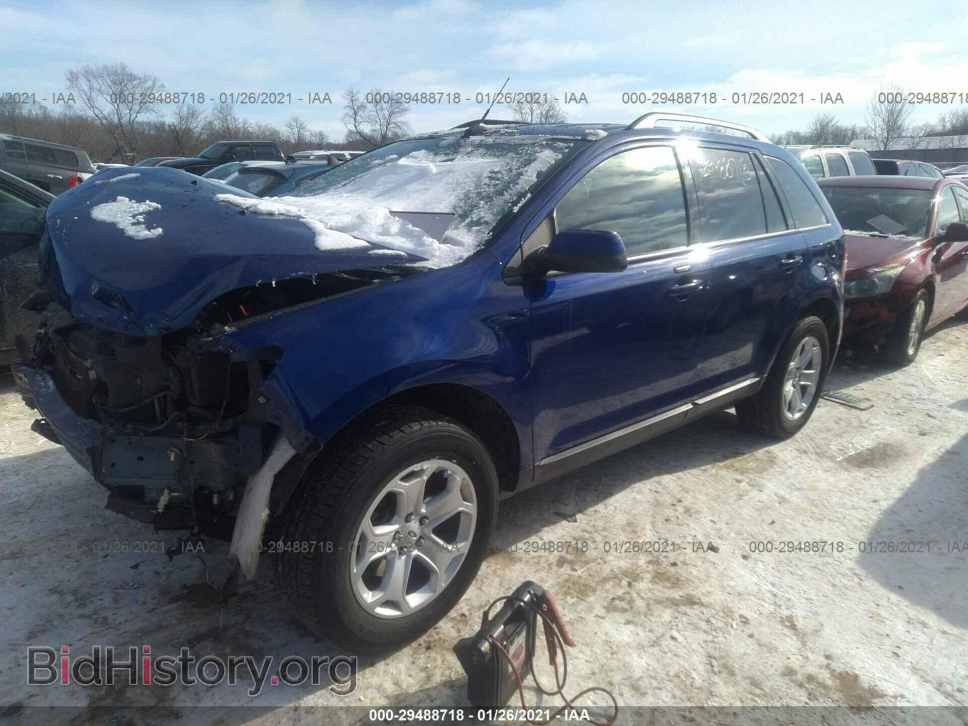 2014 FORD EDGE - VIN: 2FMDK3JC3EBB35187 - Фото 2