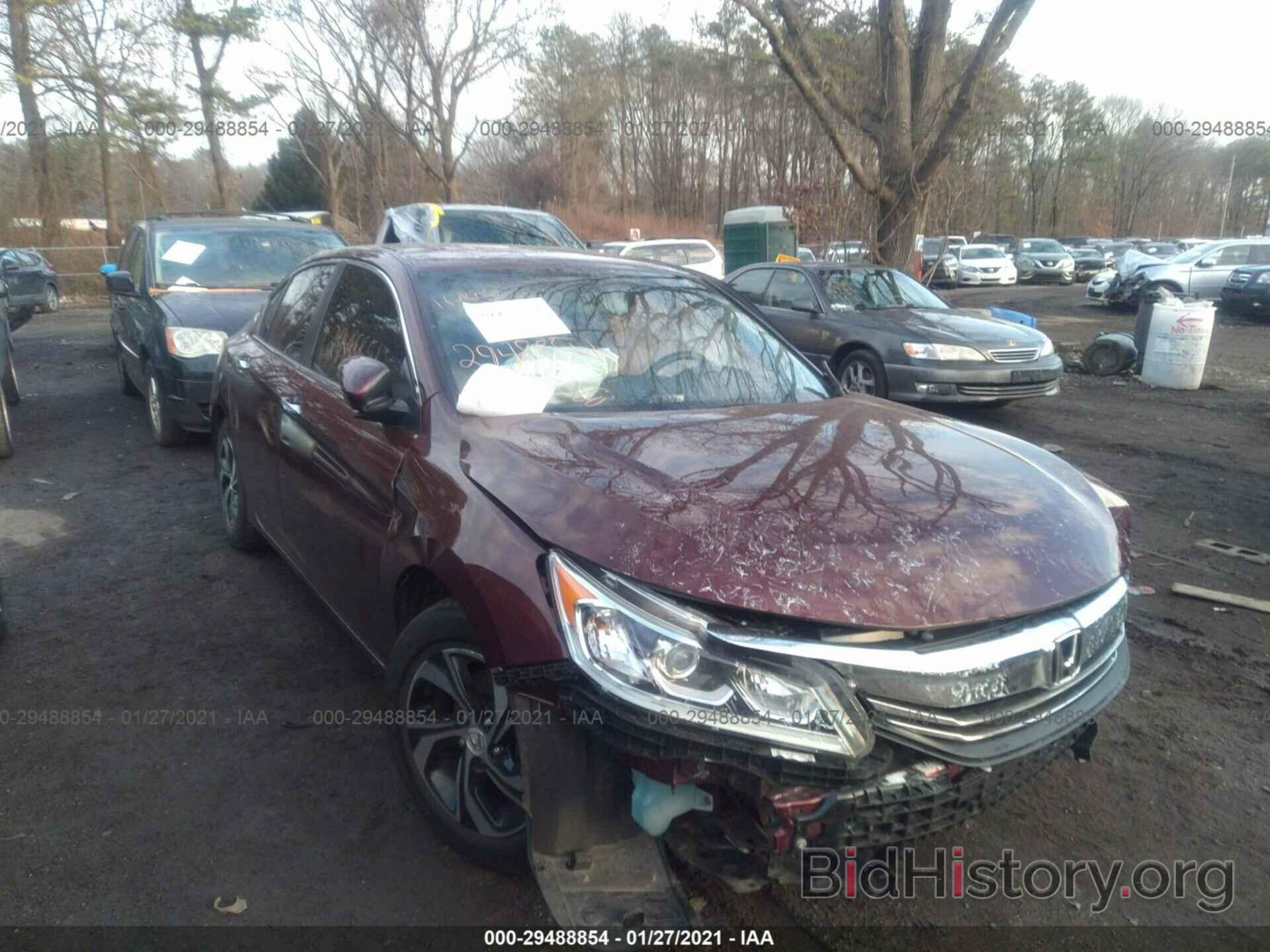 Photo 1HGCR2F32GA030560 - HONDA ACCORD SEDAN 2016