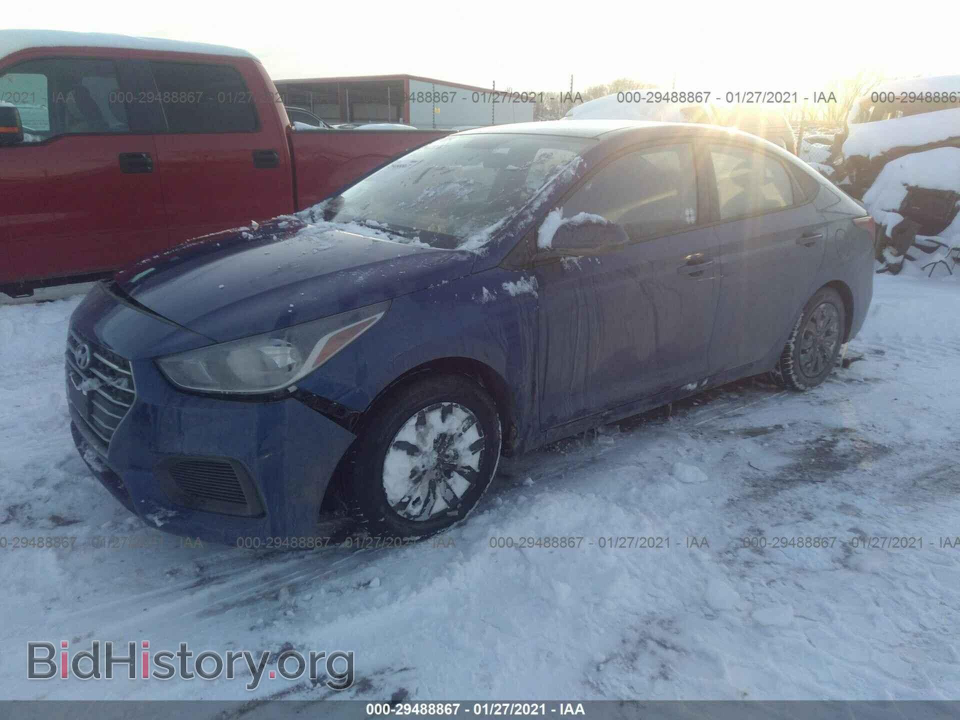 2020 HYUNDAI ACCENT - VIN: 3KPC24A60LE092711 - Фото 2