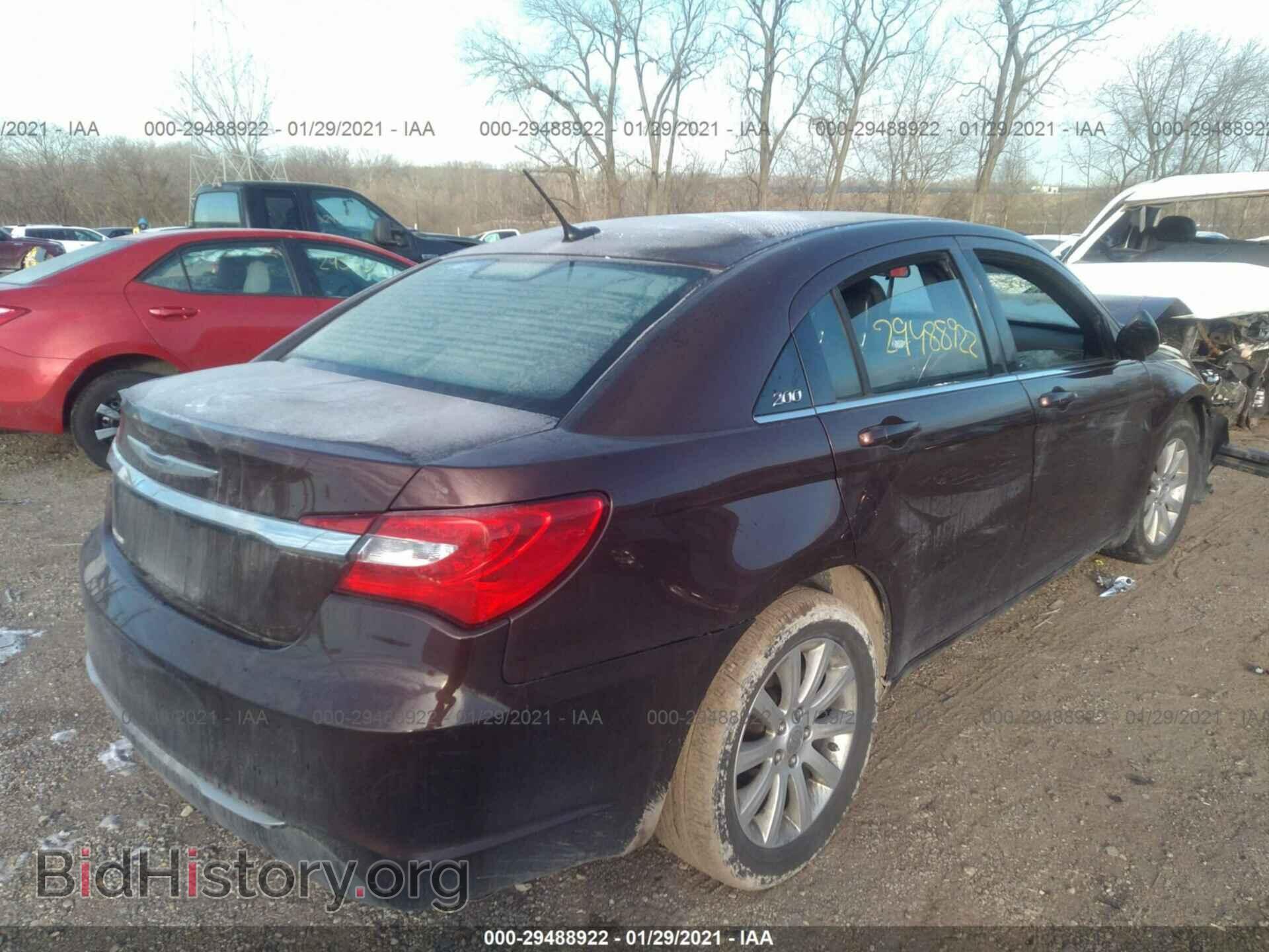 2012 CHRYSLER 200 - VIN: 1C3CCBBB6CN240714 - Фото 4