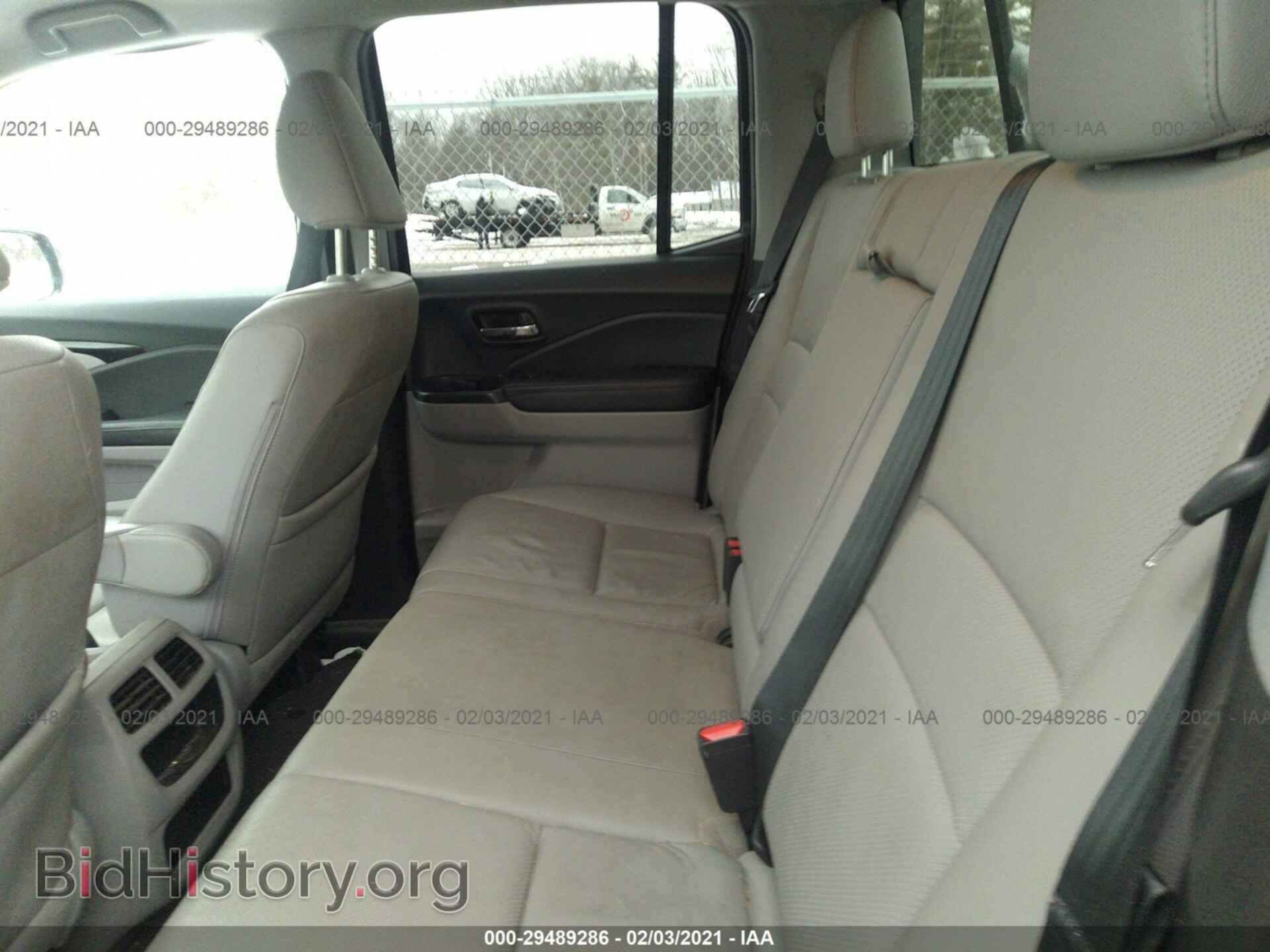 2017 HONDA RIDGELINE - VIN: 5FPYK3F75HB036502 - Photo 8
