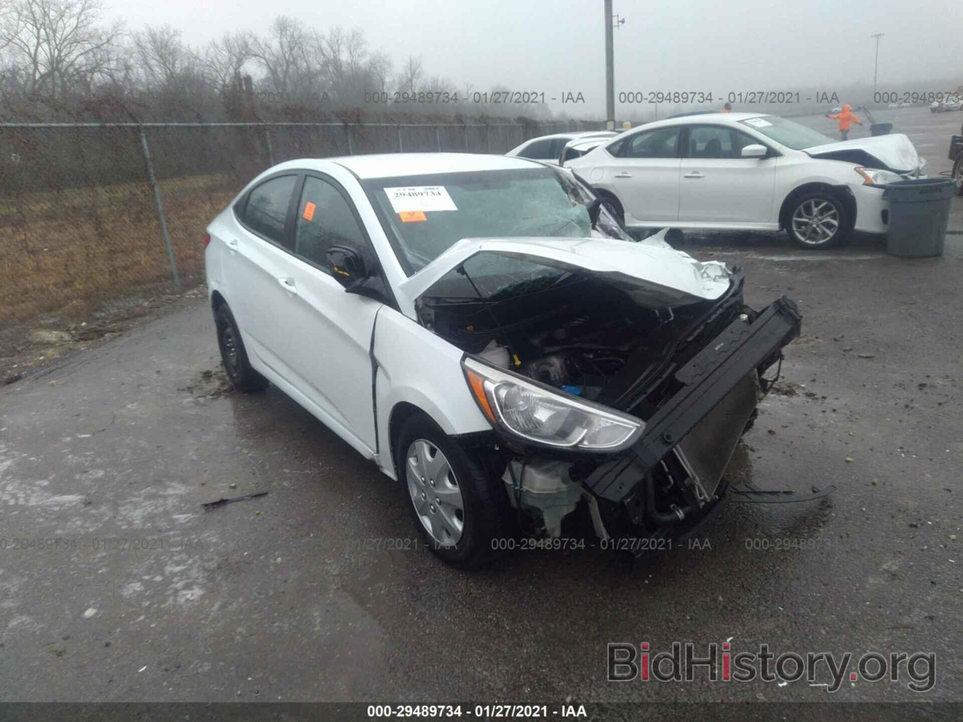 Photo KMHCT4AE3GU011482 - HYUNDAI ACCENT 2016