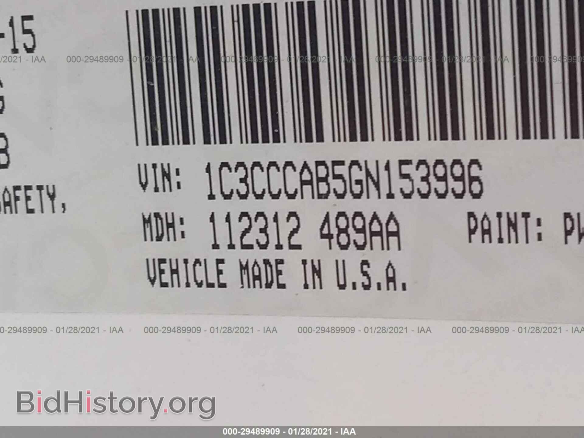2016 CHRYSLER 200 - VIN: 1C3CCCAB5GN153996 - Фото 9