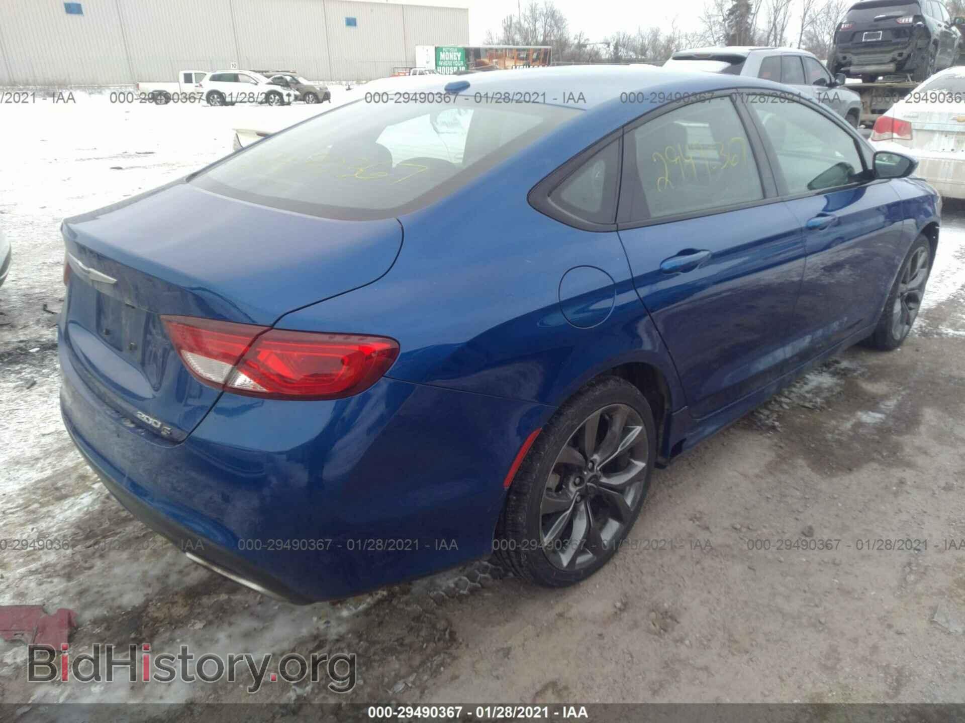 2015 CHRYSLER 200 - VIN: 1C3CCCBB5FN548337 - Фото 4