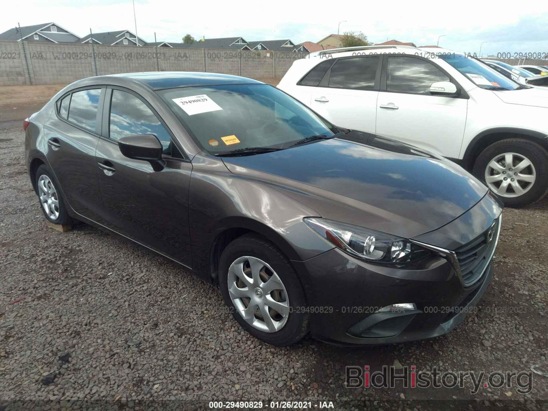 Photo 3MZBM1T73GM321434 - MAZDA MAZDA3 2016