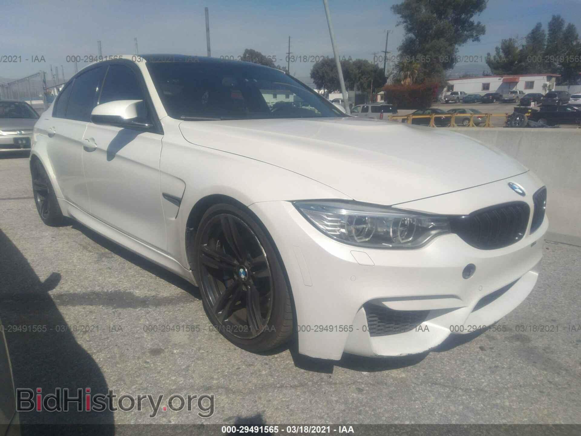 Photo WBS8M9C54H5G42010 - BMW M3 2017