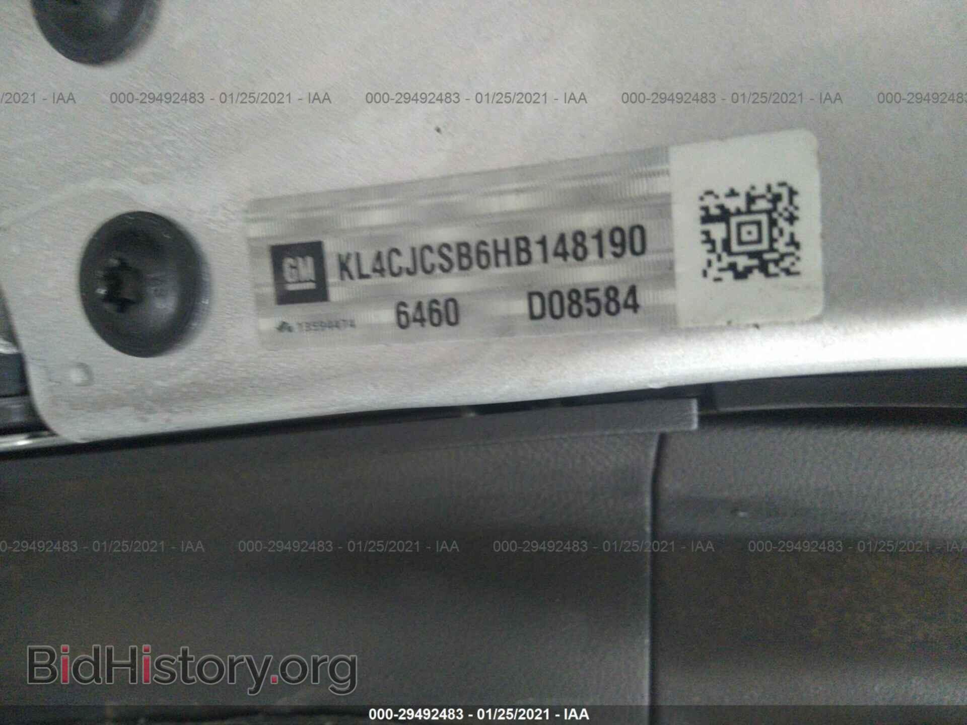 2017 BUICK ENCORE - VIN: KL4CJCSB6HB148190 - Фото 9