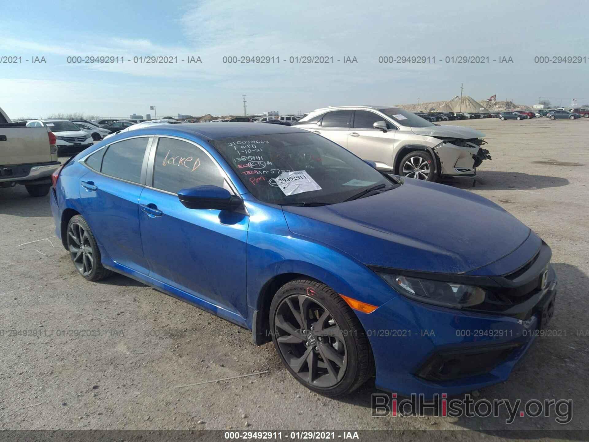 Photo 2HGFC2F87LH572730 - HONDA CIVIC SEDAN 2020