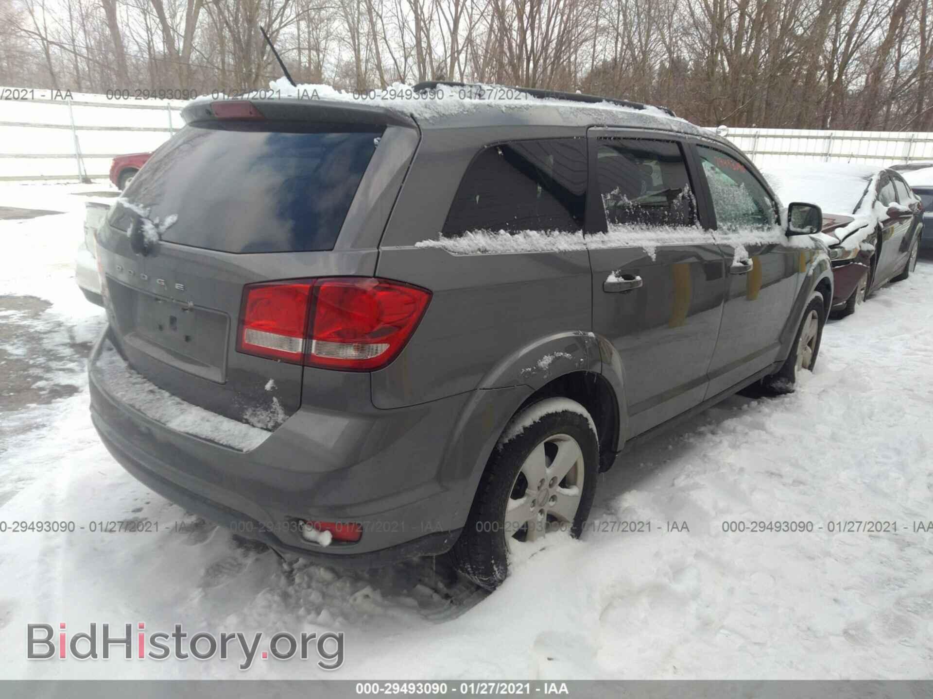 2012 DODGE JOURNEY - VIN: 3C4PDCBG8CT153876 - Фото 4