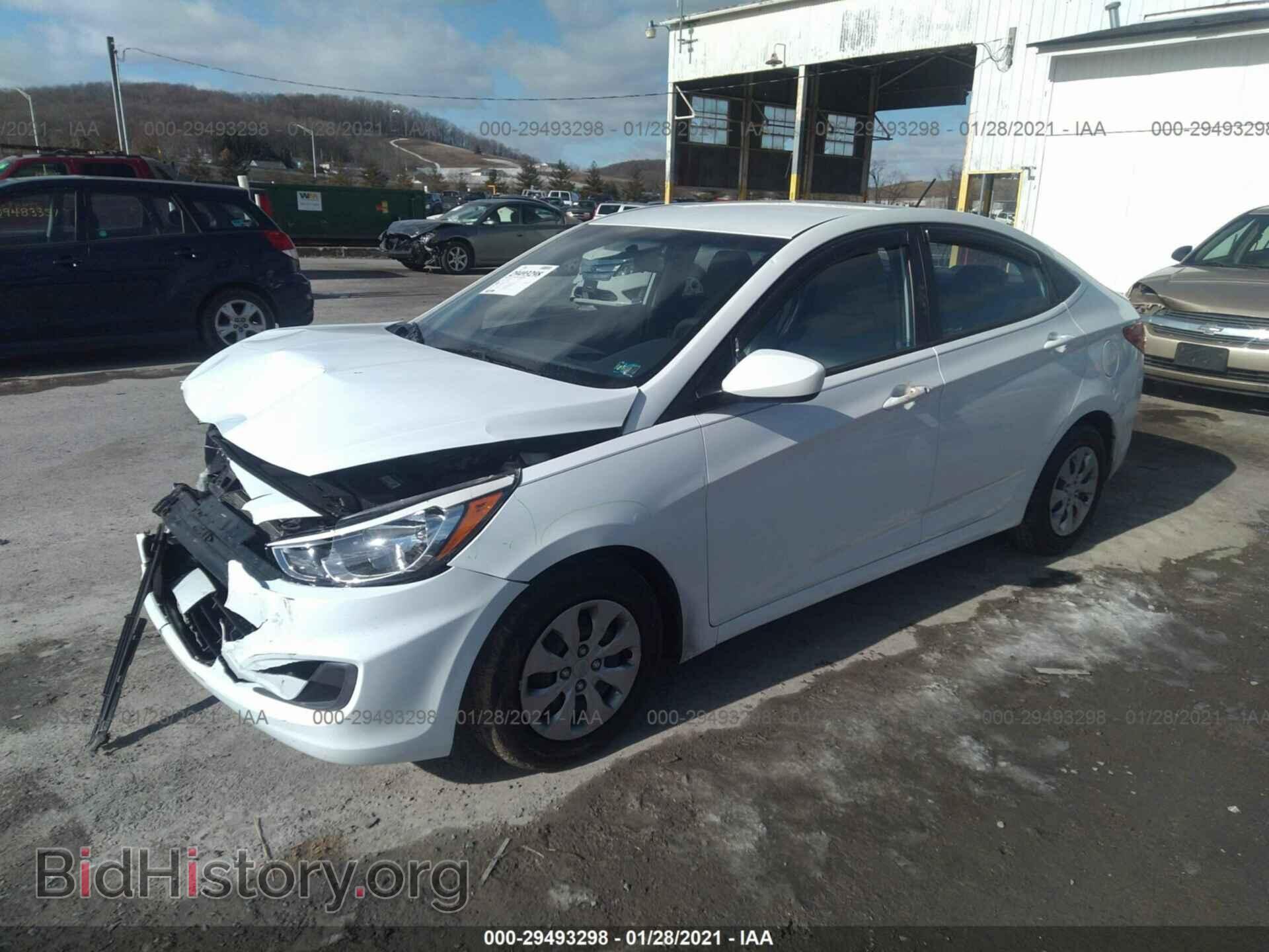 2016 HYUNDAI ACCENT - VIN: KMHCT4AEXGU954811 - Фото 2